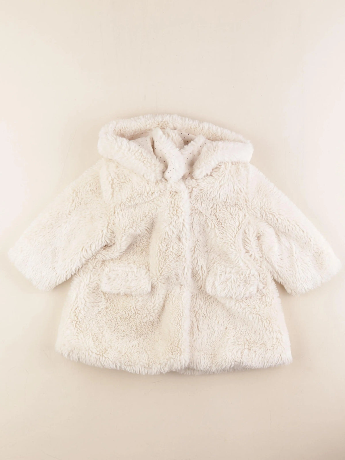 Boutchou - manteau beige - 12 mois