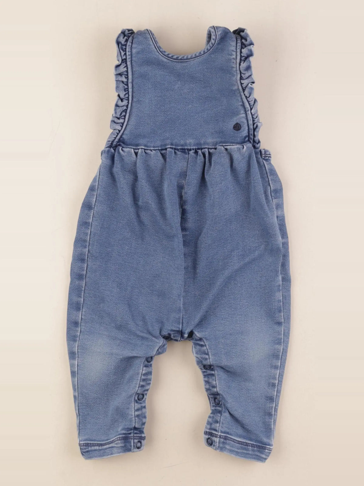 Petit Bateau - combinaison bleu - 12 mois