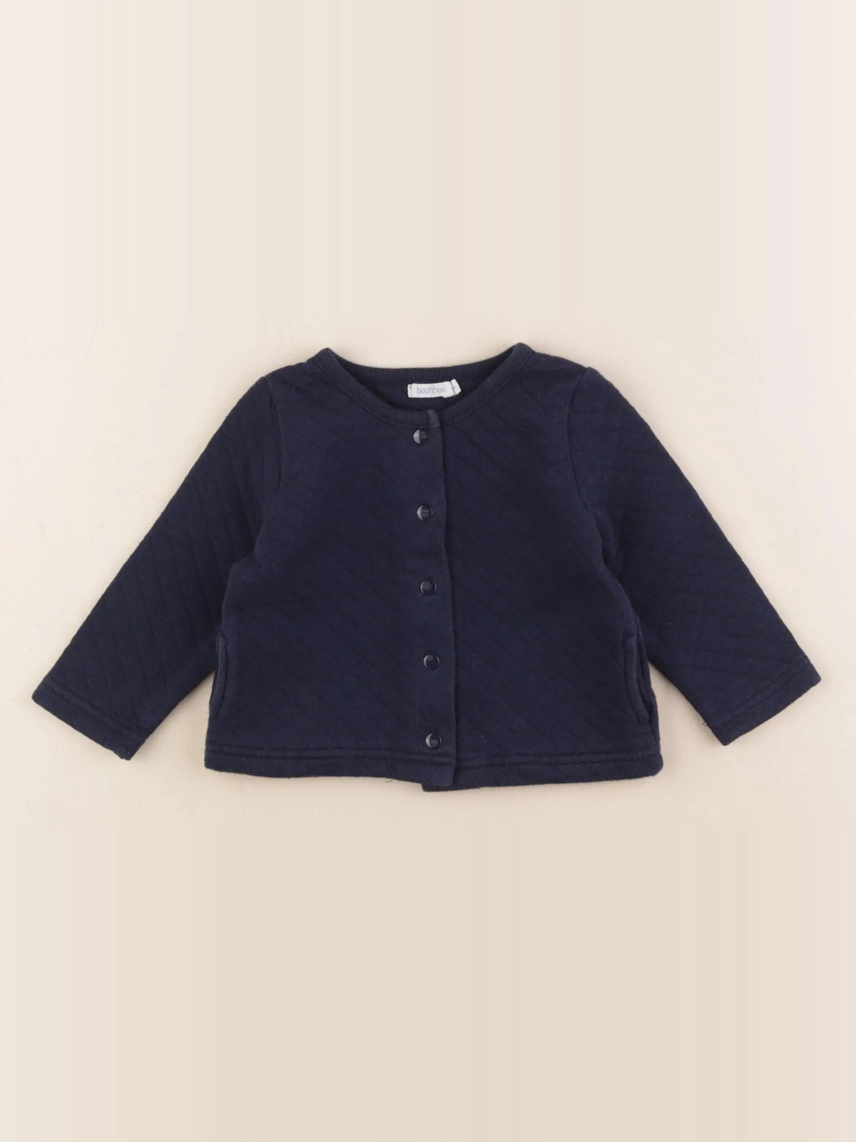 Boutchou - sweat bleu - 9 mois