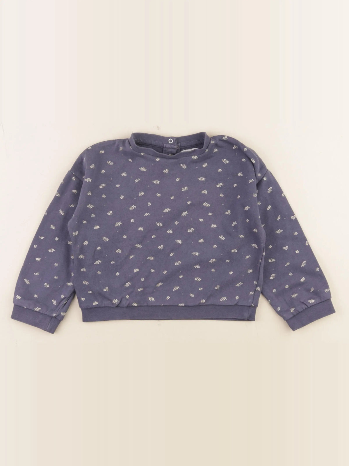 Vertbaudet - sweat bleu - 36 mois