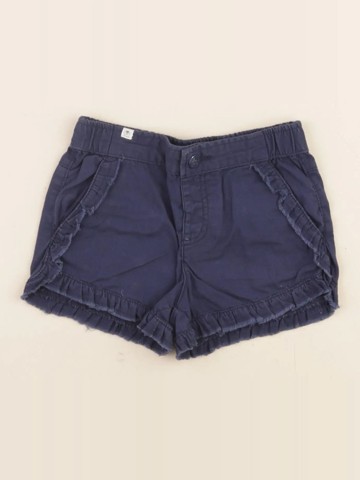 Zara - short bleu - 9/12 mois