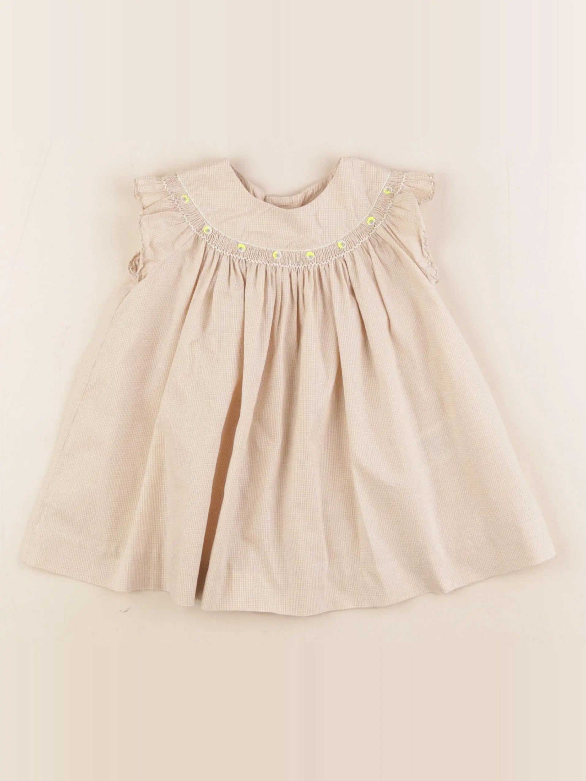 Bonpoint - robe marron - 6 mois
