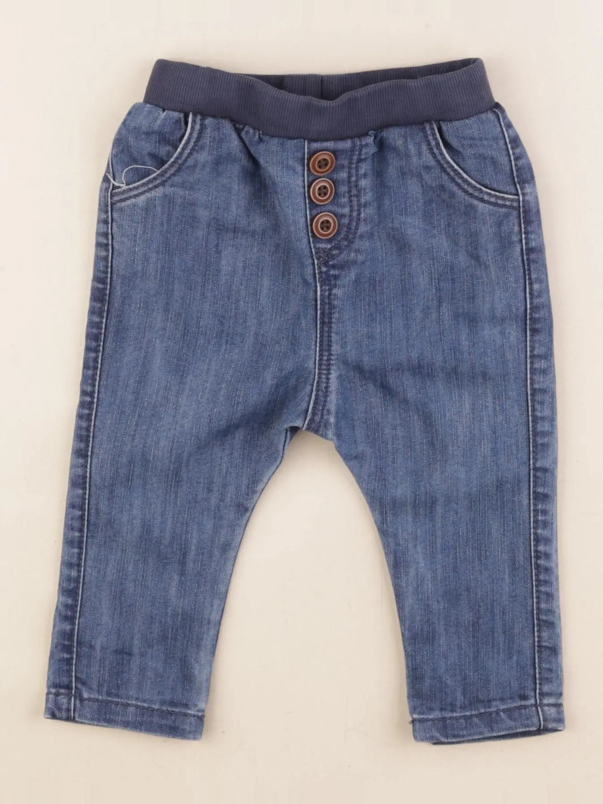 Tape à l'oeil - jegging bleu - 9 mois
