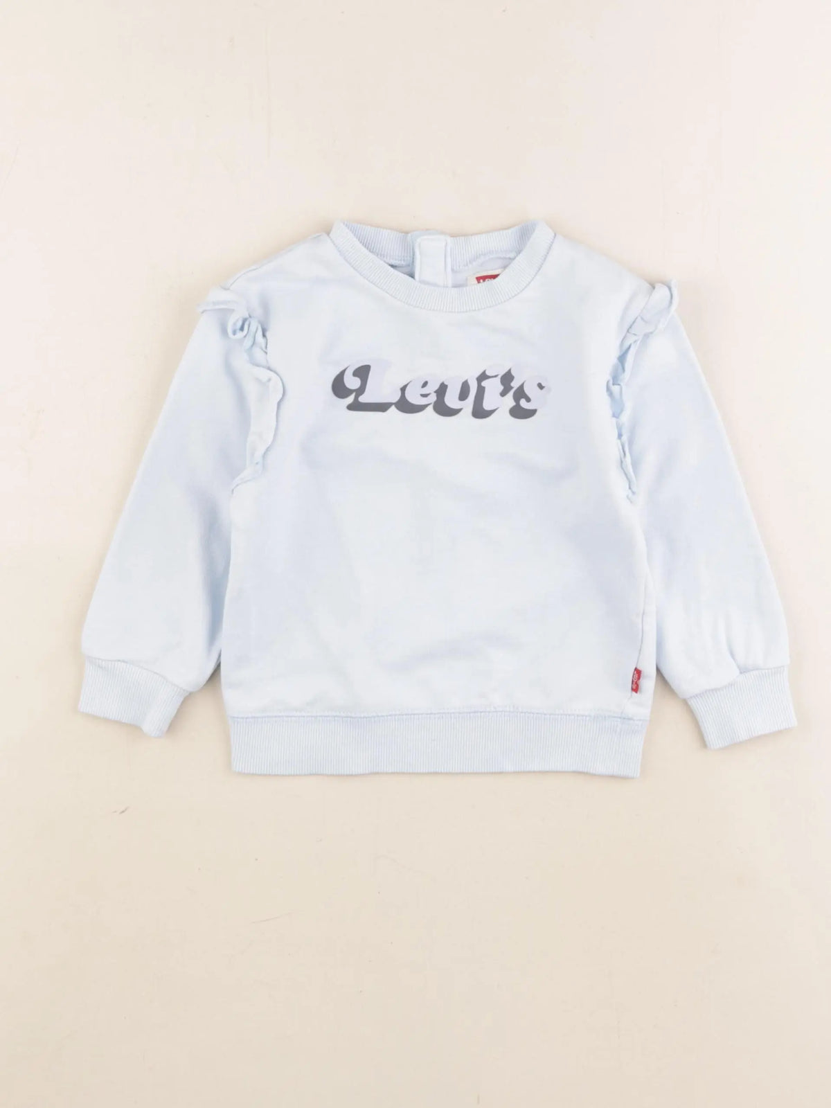 Levi's - sweat bleu - 18 mois