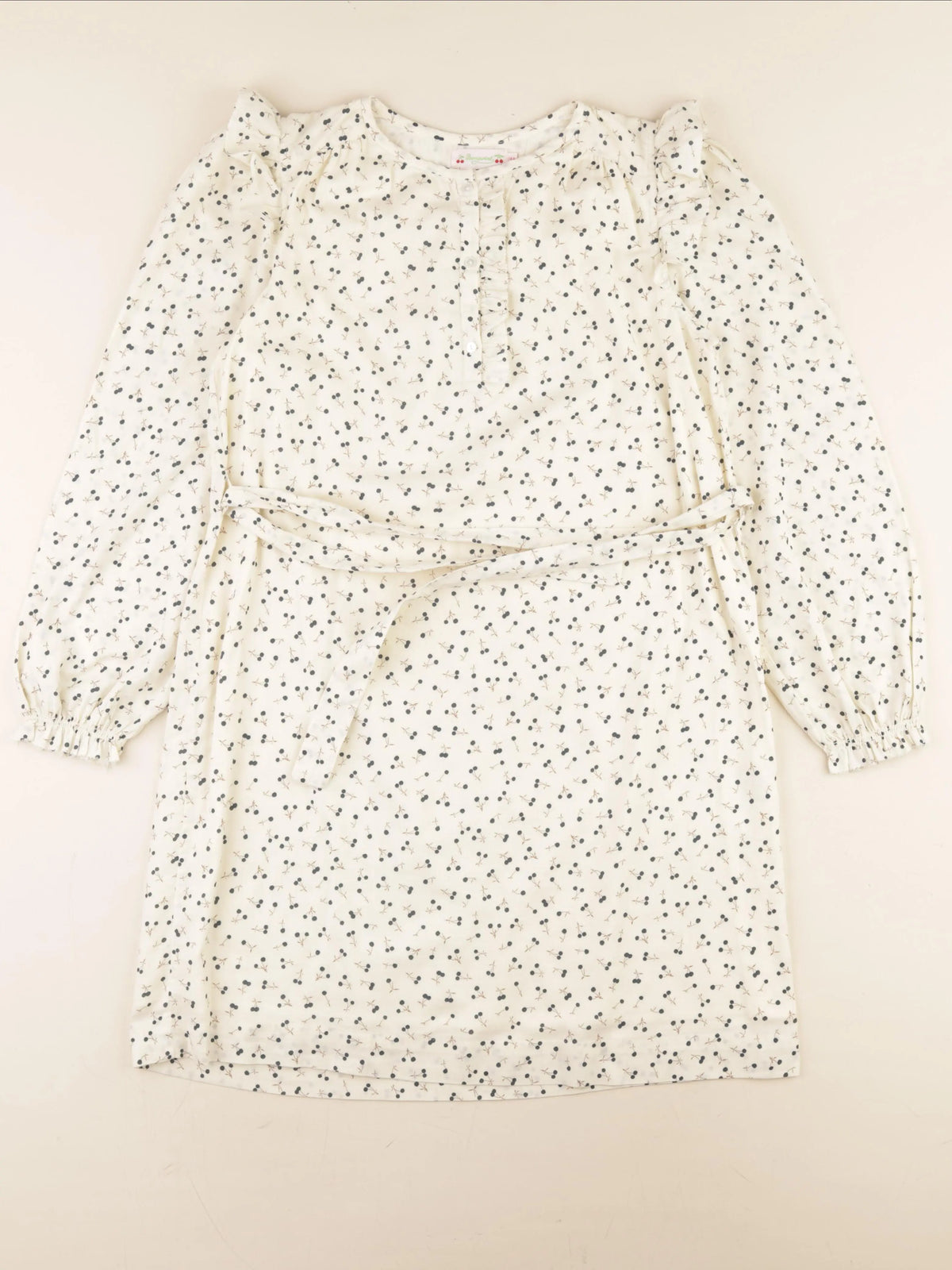 Bonpoint - robe beige - 14 ans