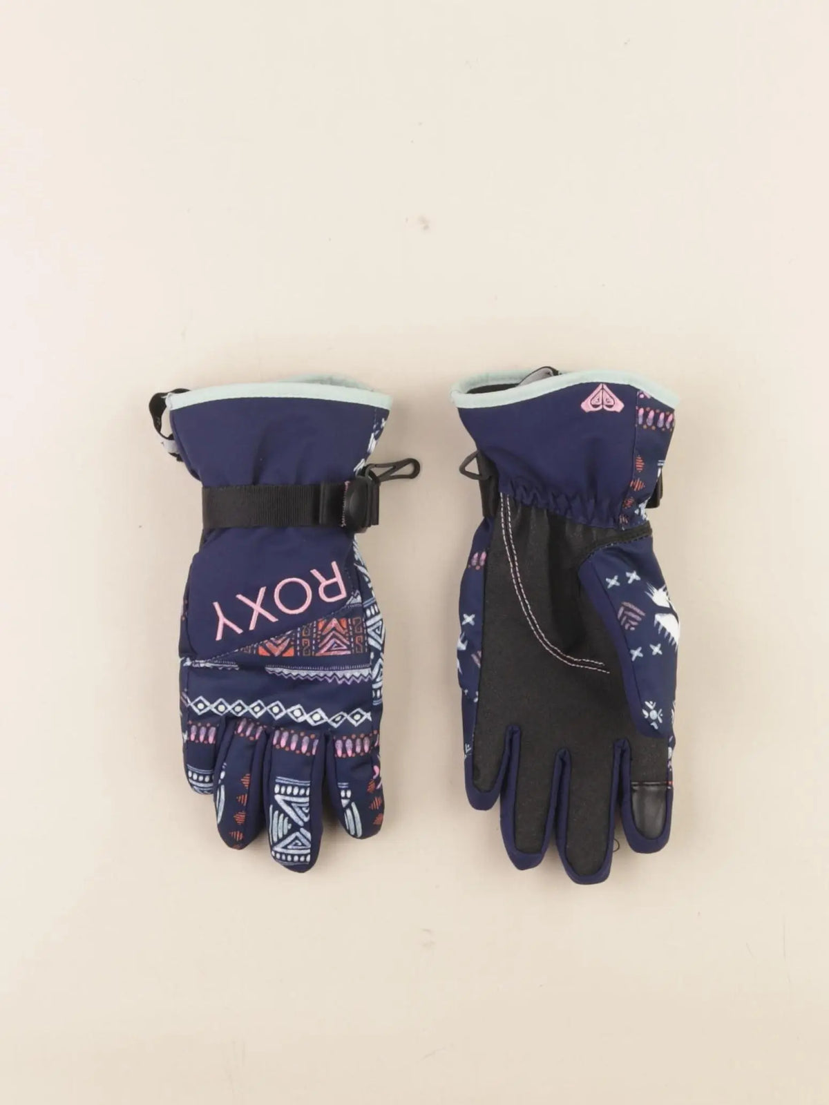 Roxy - gants de ski multicolore - 11/12 ans