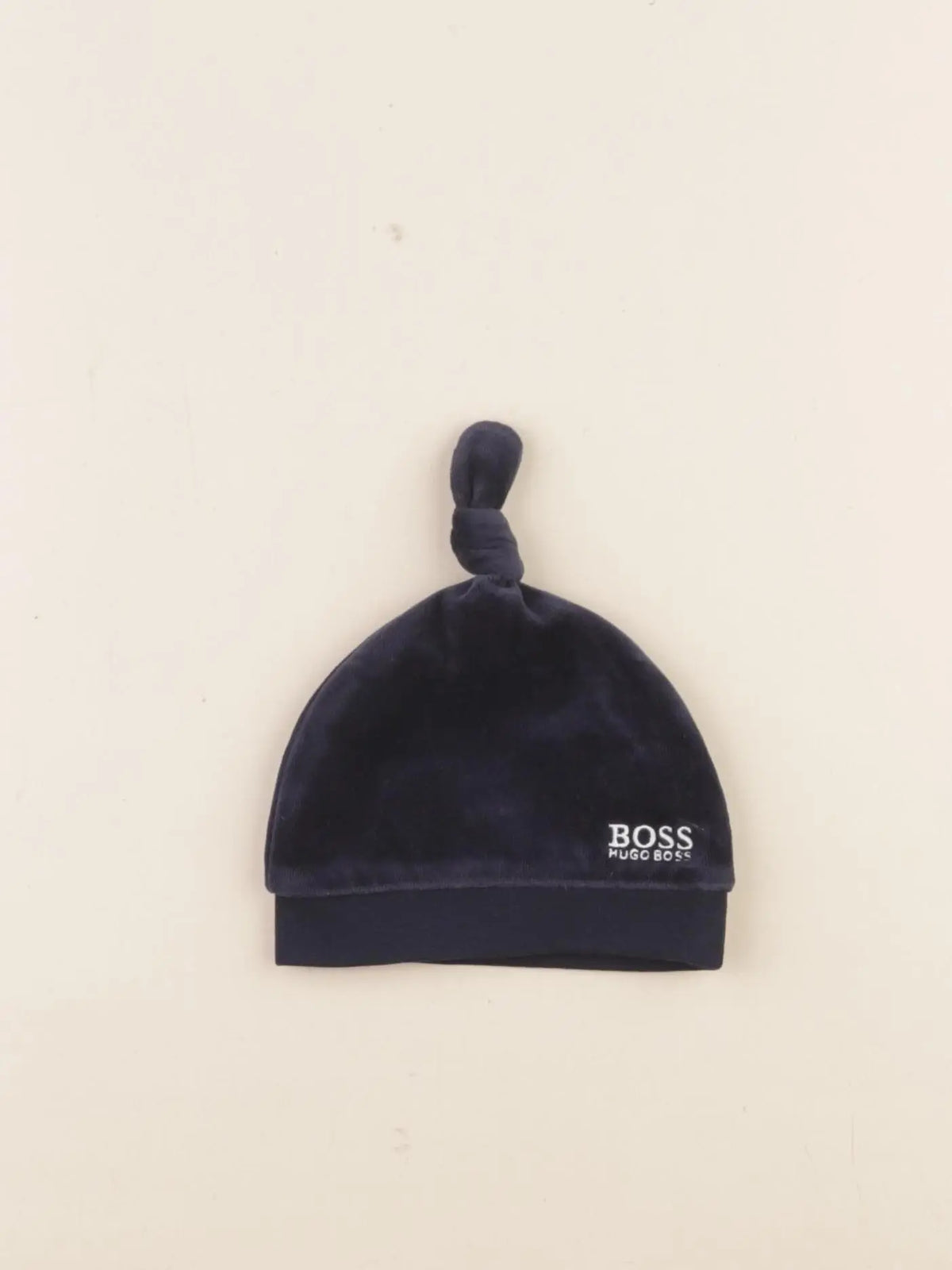Hugo Boss - bonnet bleu - 3 mois