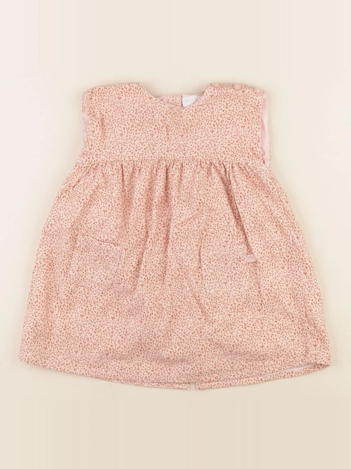 Cadet Rousselle - robe rose - 12 mois