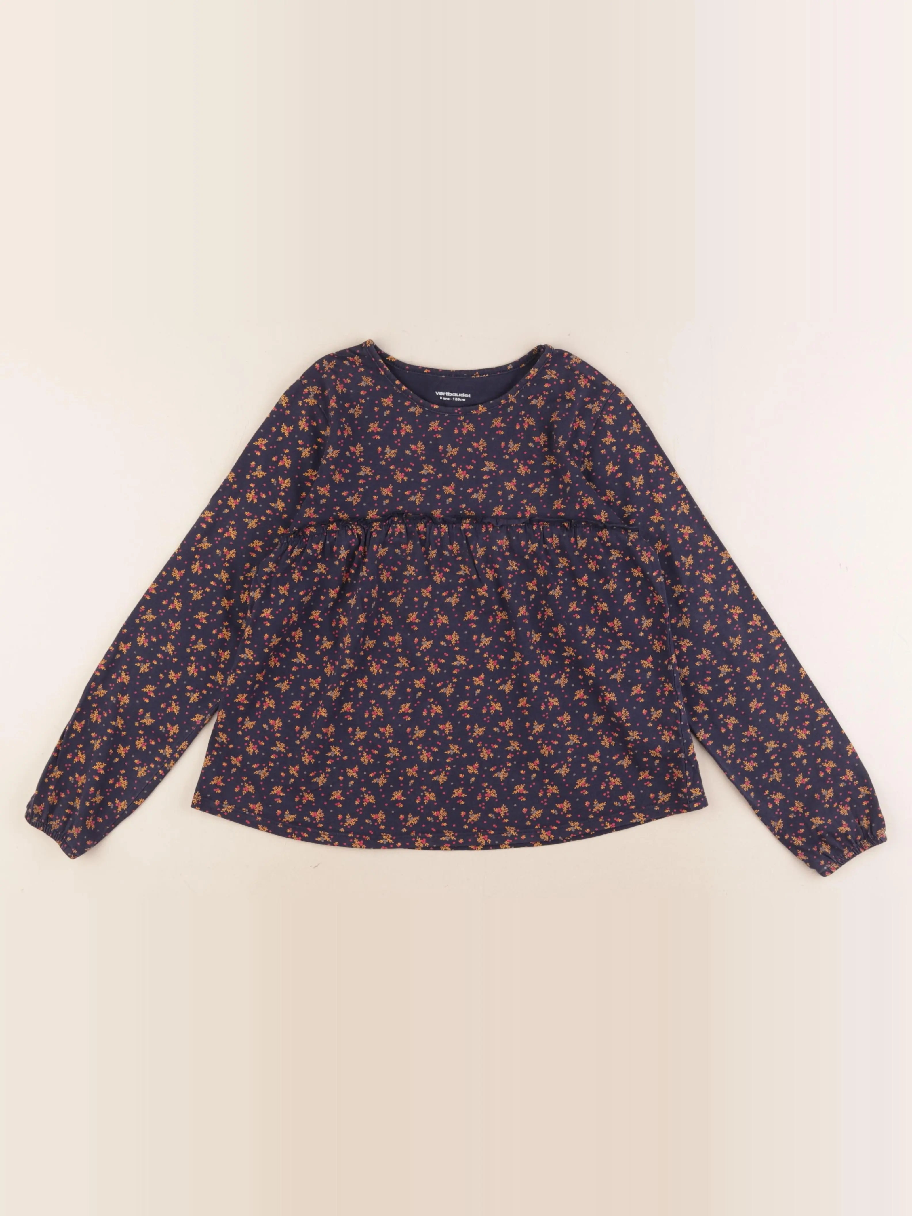 Vertbaudet - tee-shirt multicolore - 8 ans