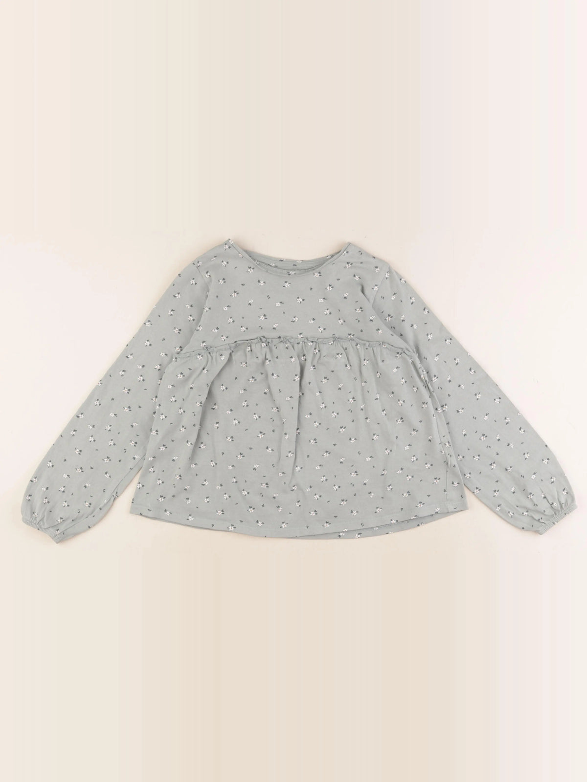 Vertbaudet - tee-shirt vert - 8 ans