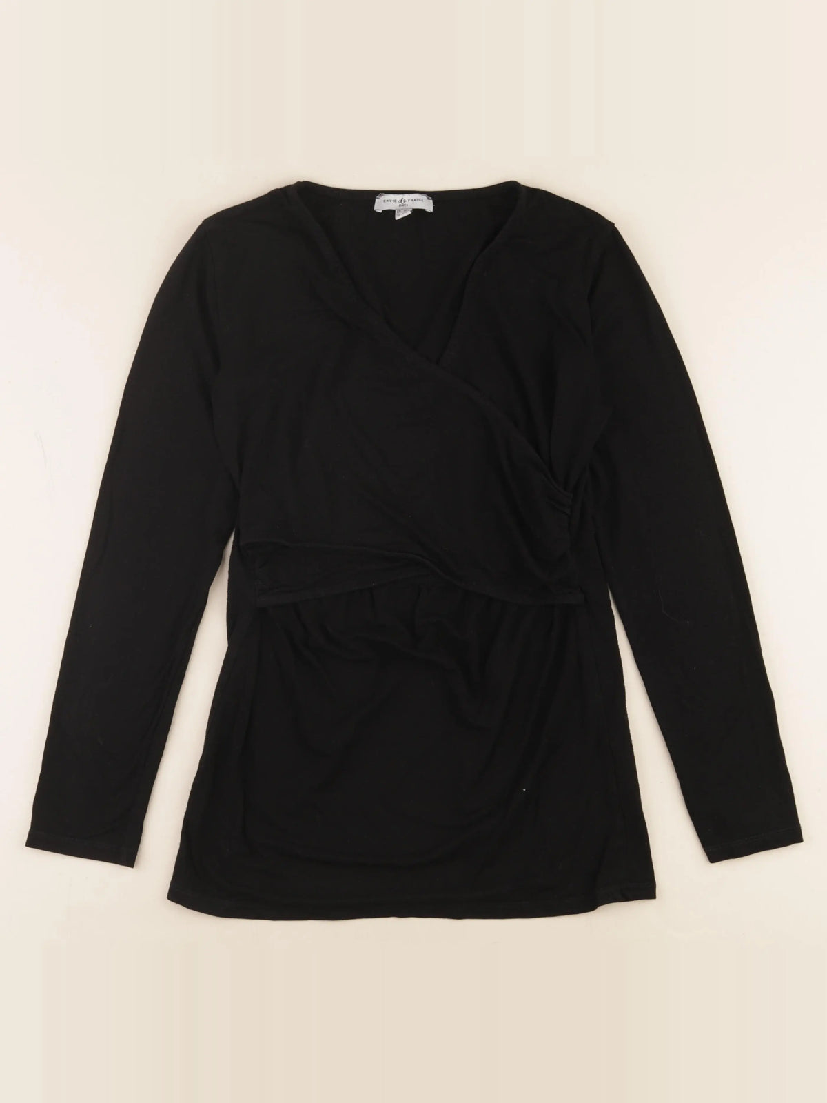Envie de fraise - tee-shirt grossesse, allaitement noir - 38 à 40
