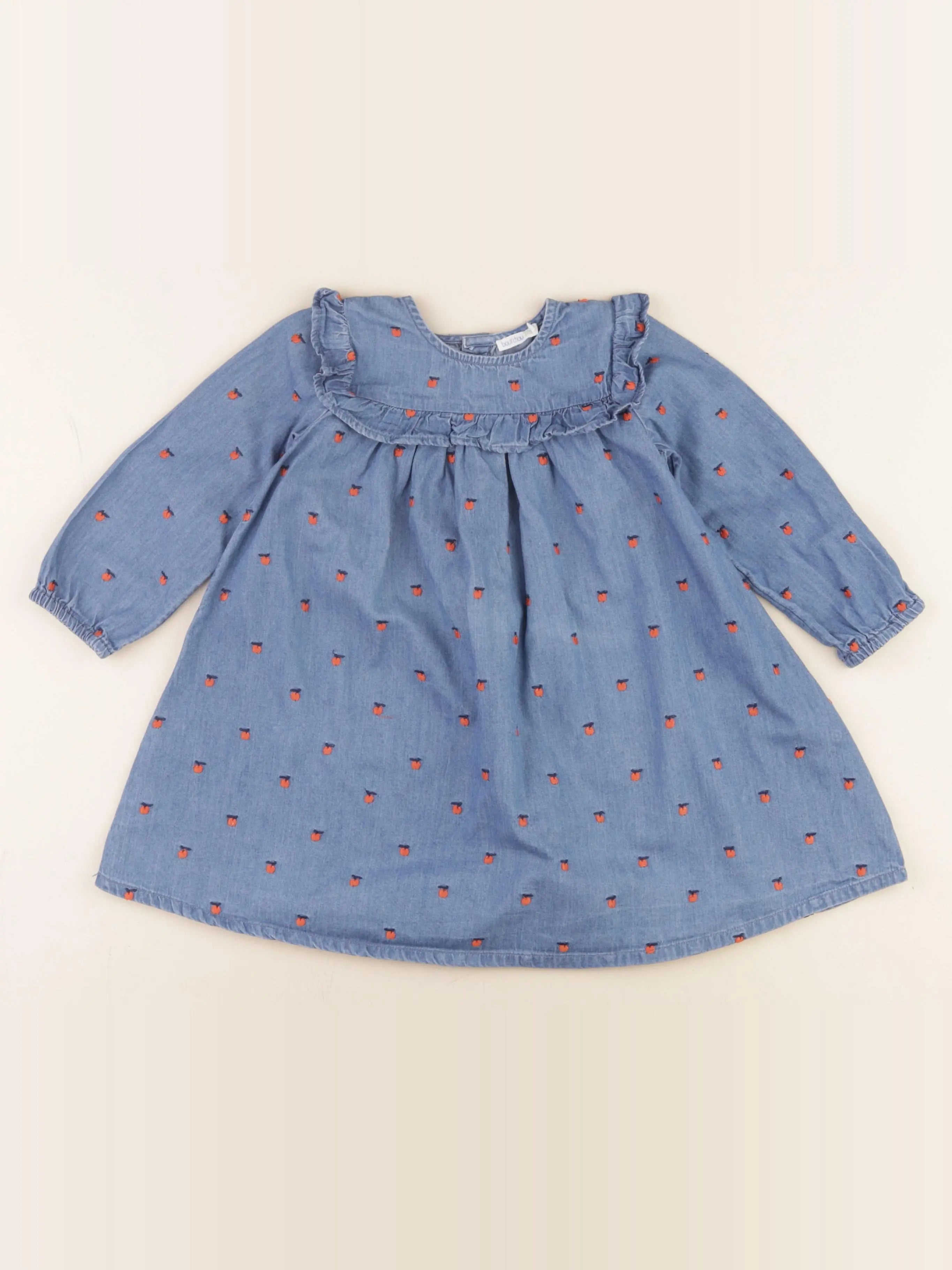 Boutchou - robe bleu - 24 mois