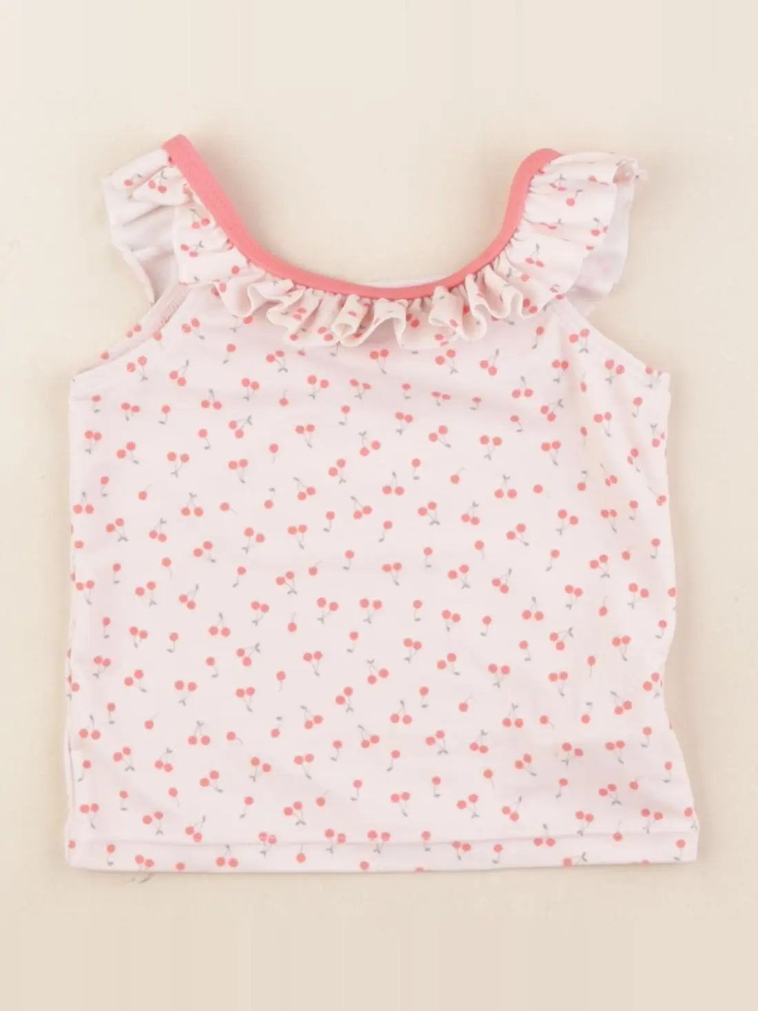 Vertbaudet - tee-shirt de bain rose - 12 mois