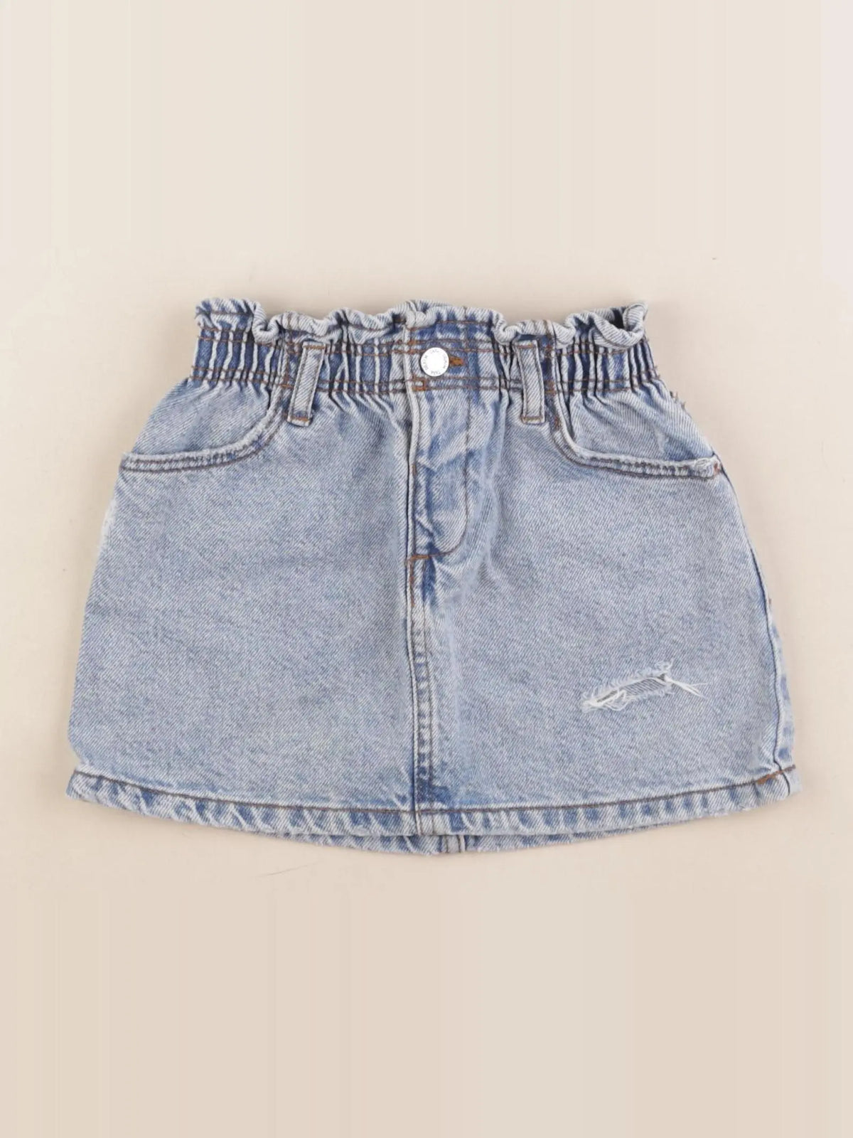 Zara - jupe bleu - 3/4 ans