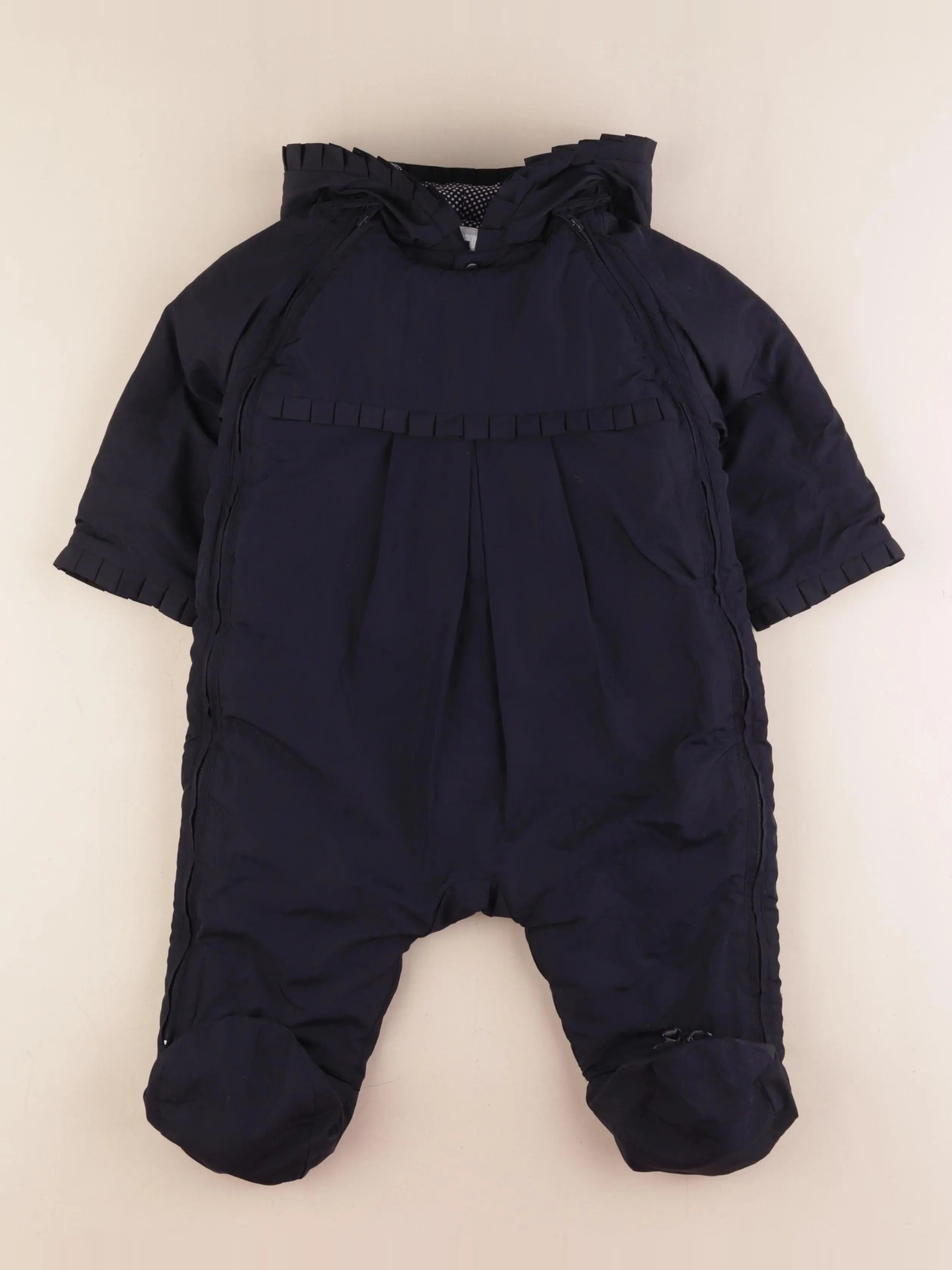 Jacadi - combi-pilote bleu - 12 mois