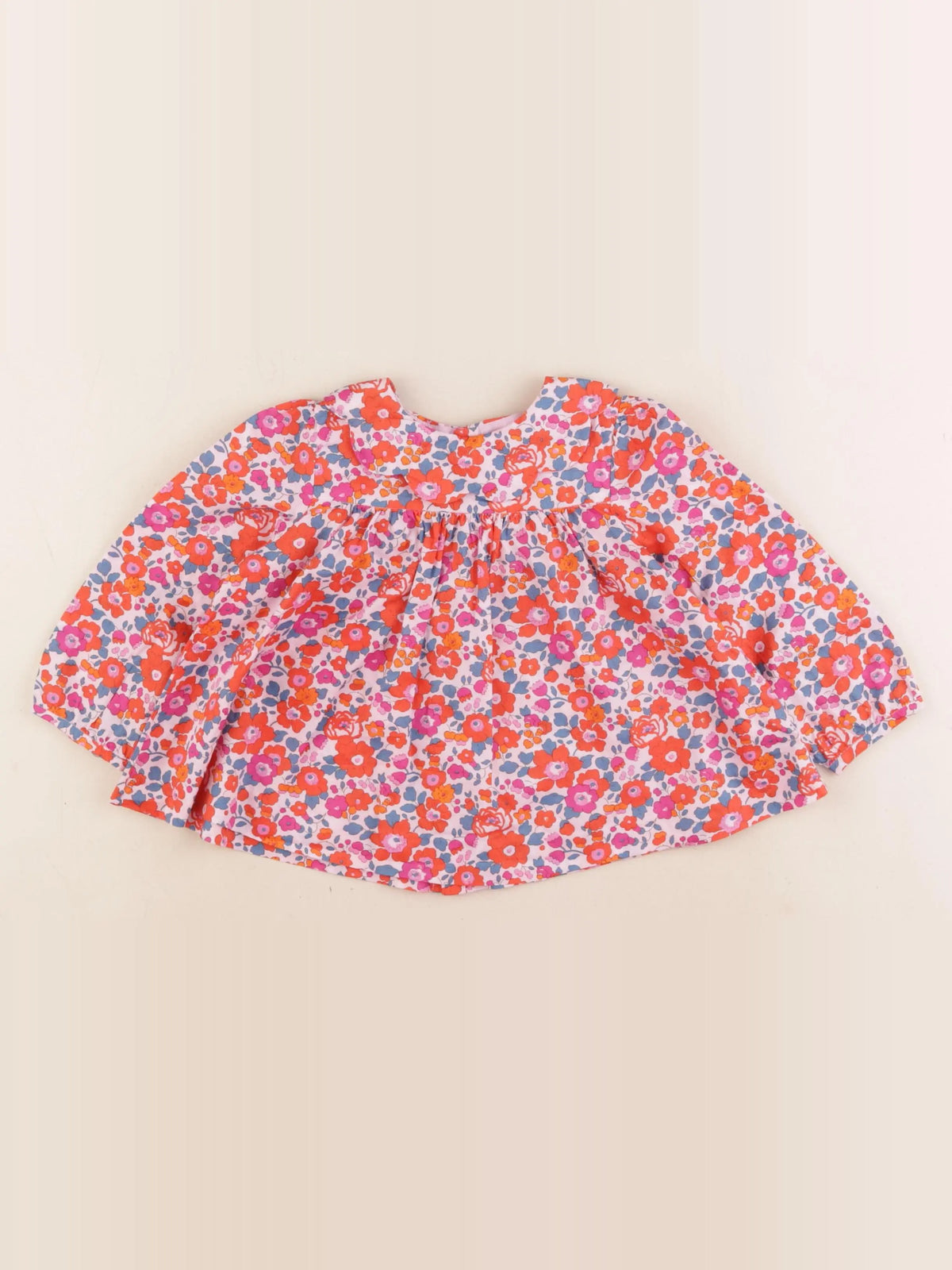 Jacadi - blouse liberty multicolore - 24 mois