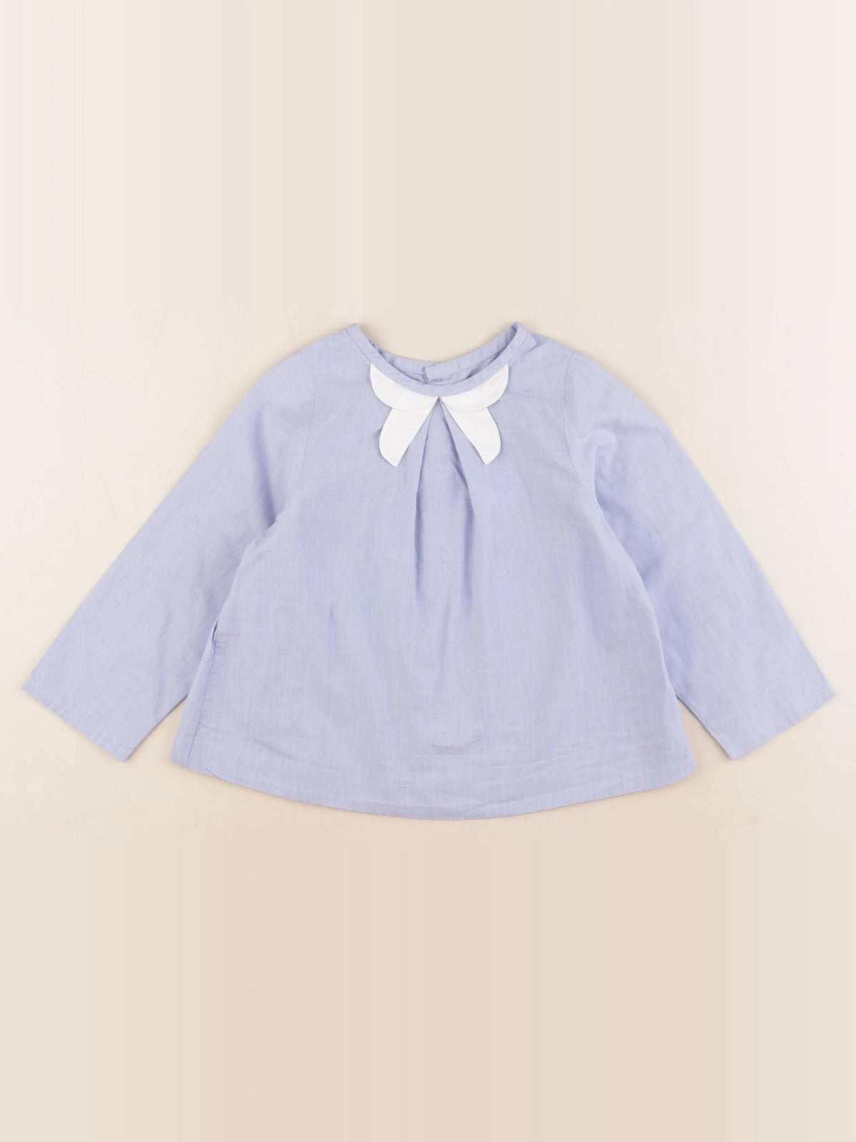 Jacadi - blouse bleu - 36 mois