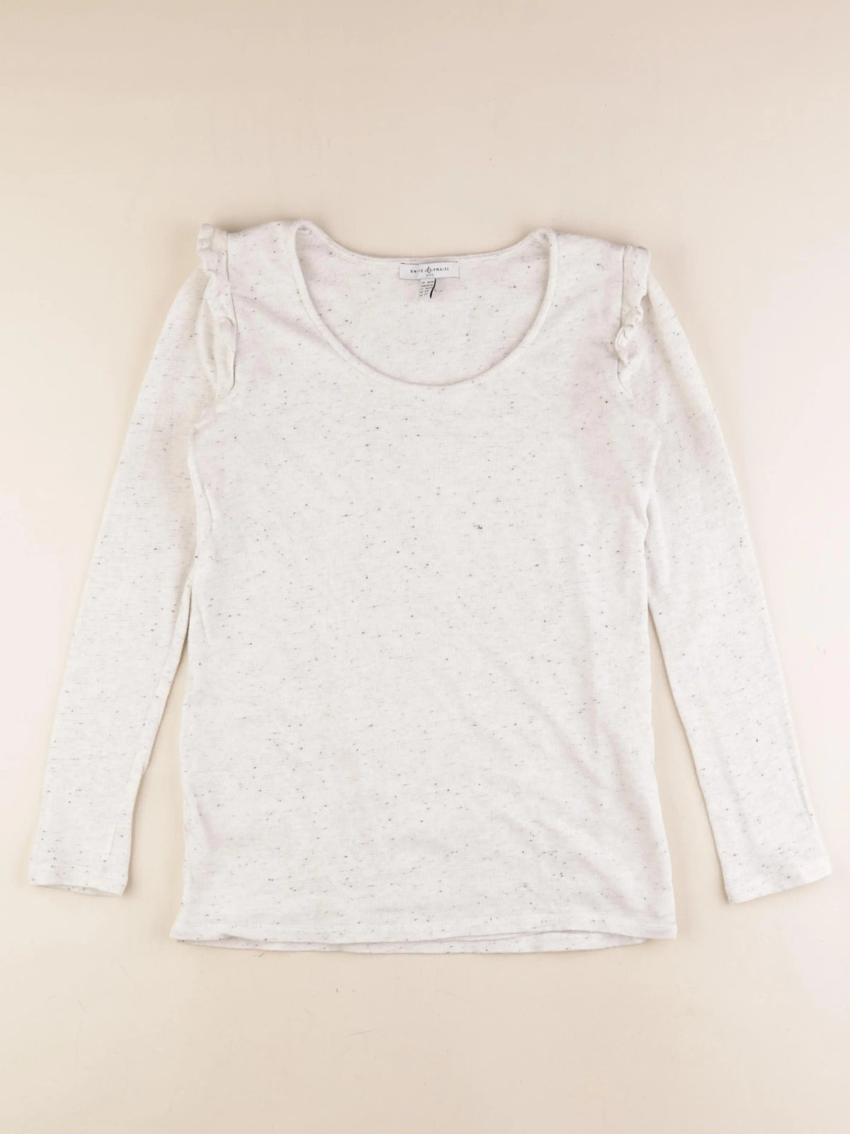 Envie de fraise - tee-shirt grossesse blanc, gris - 34 à 36