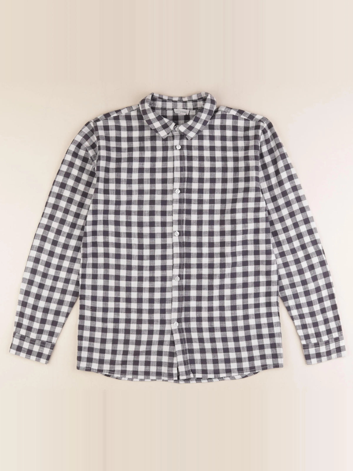 Vertbaudet - chemise blanc, bleu - 14 ans