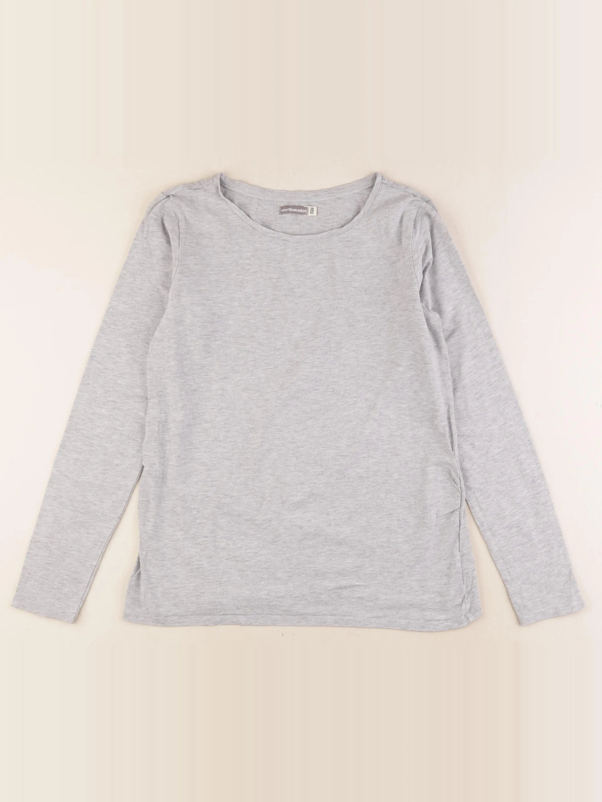 Vertbaudet - tee-shirt grossesse gris - 38