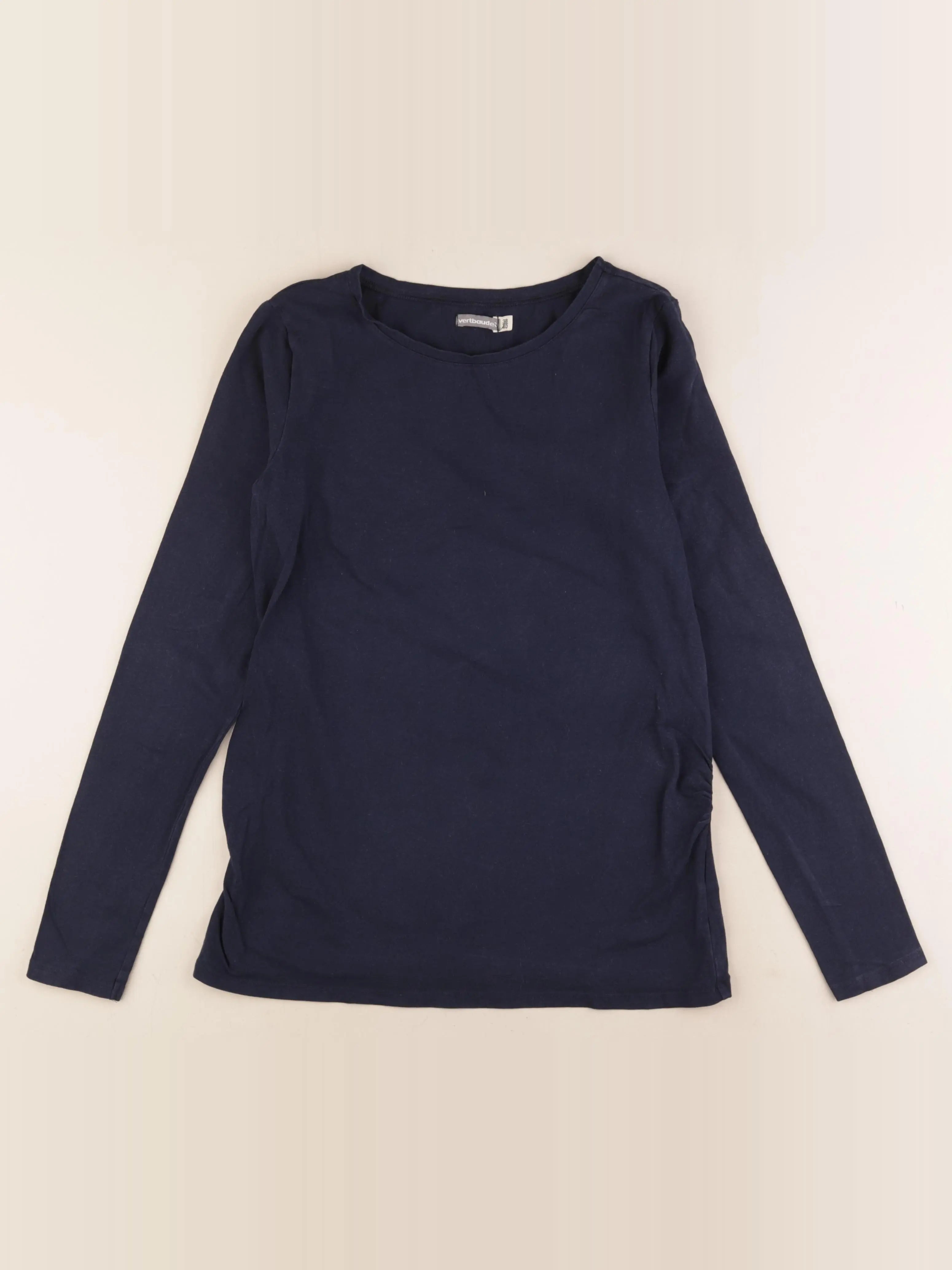Vertbaudet - tee-shirt grossesse bleu - 38 à 40