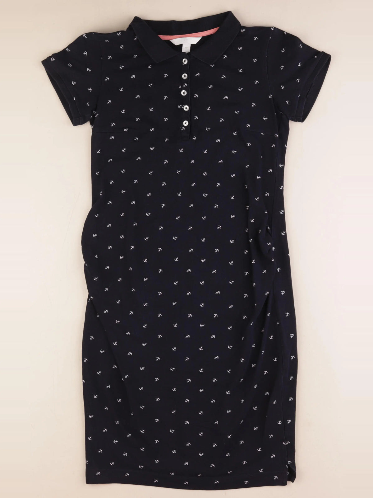 H&M - robe grossesse bleu - m