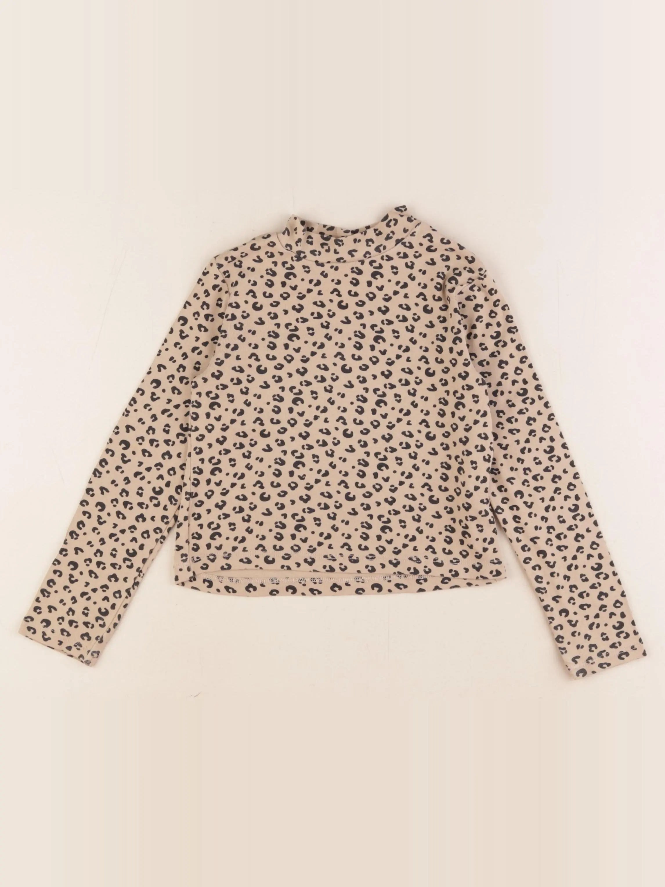 H&M - sous-pull beige - 18/24 mois