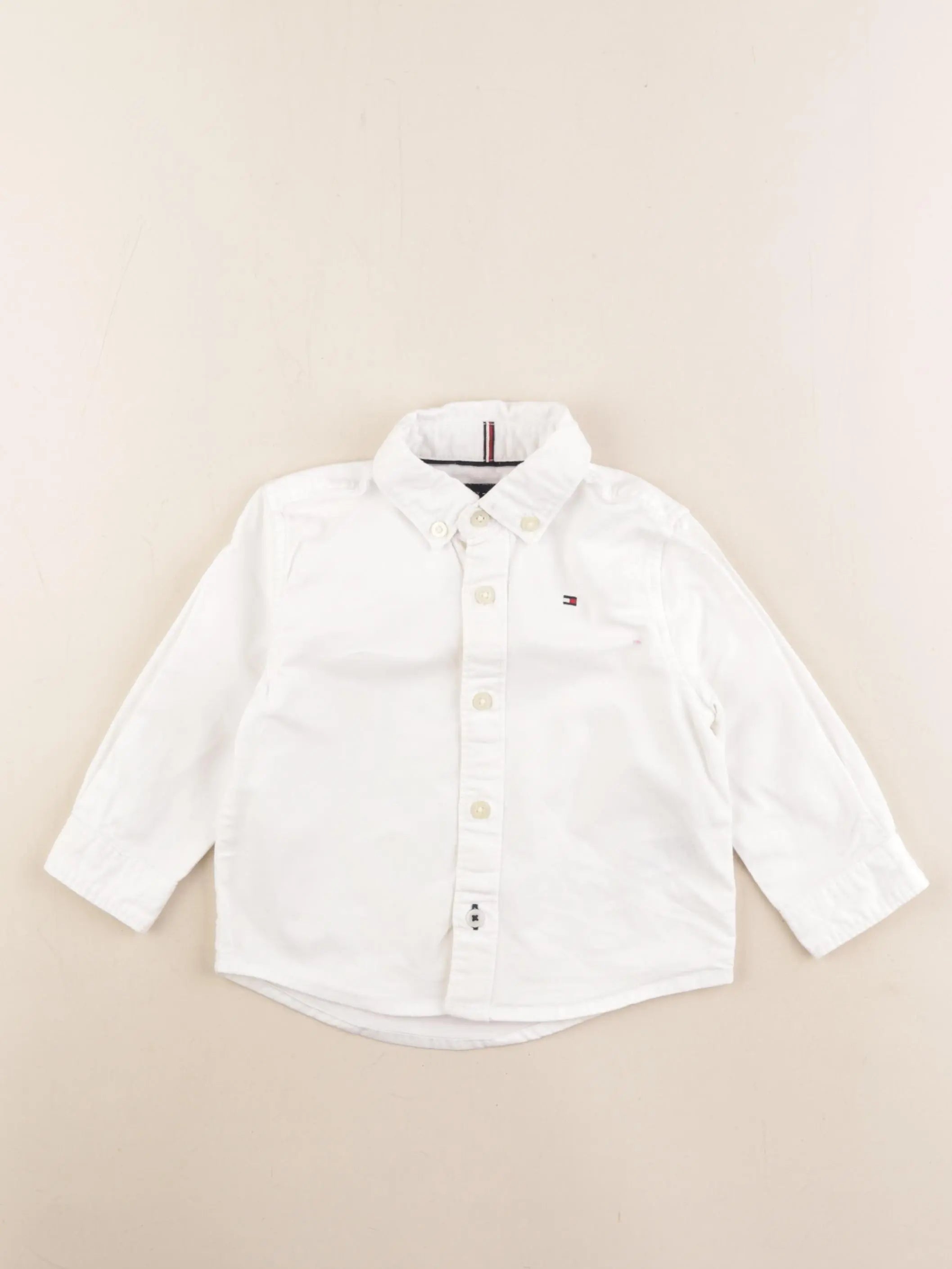 Tommy Hilfiger - chemise blanc - 12 mois