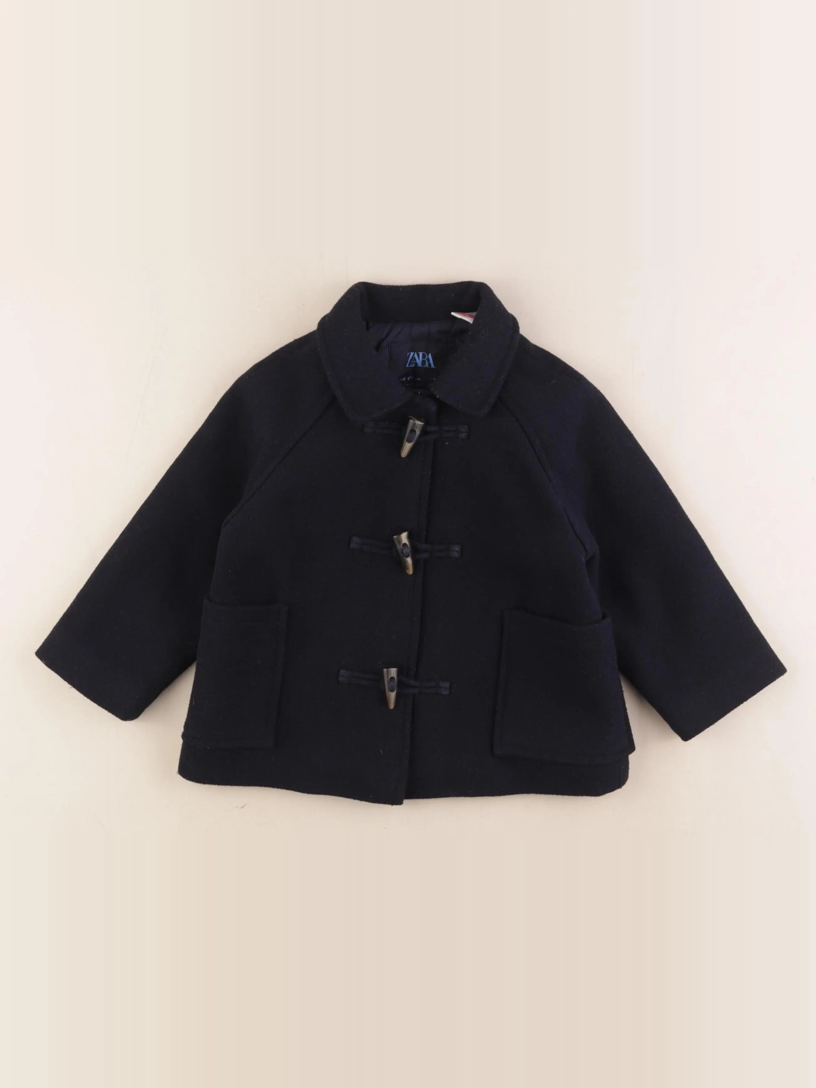 Zara - manteau bleu - 18 mois
