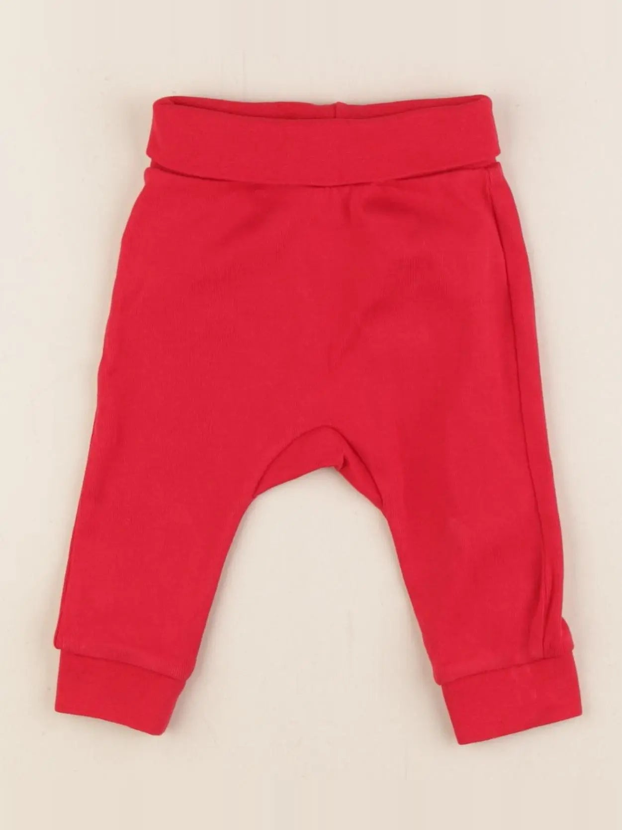 H&M - legging rouge - 2/4 mois