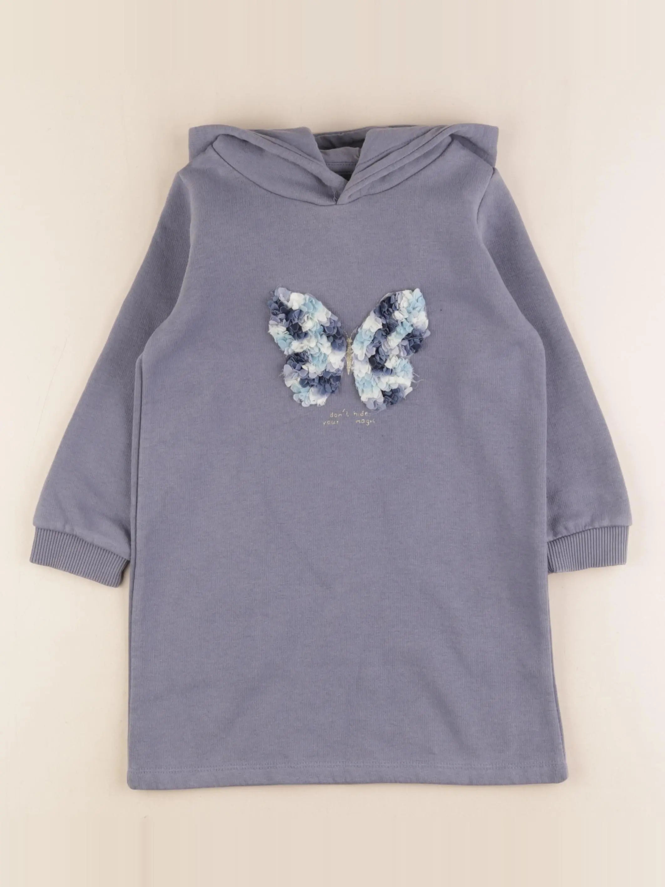 Vertbaudet - robe bleu - 4 ans