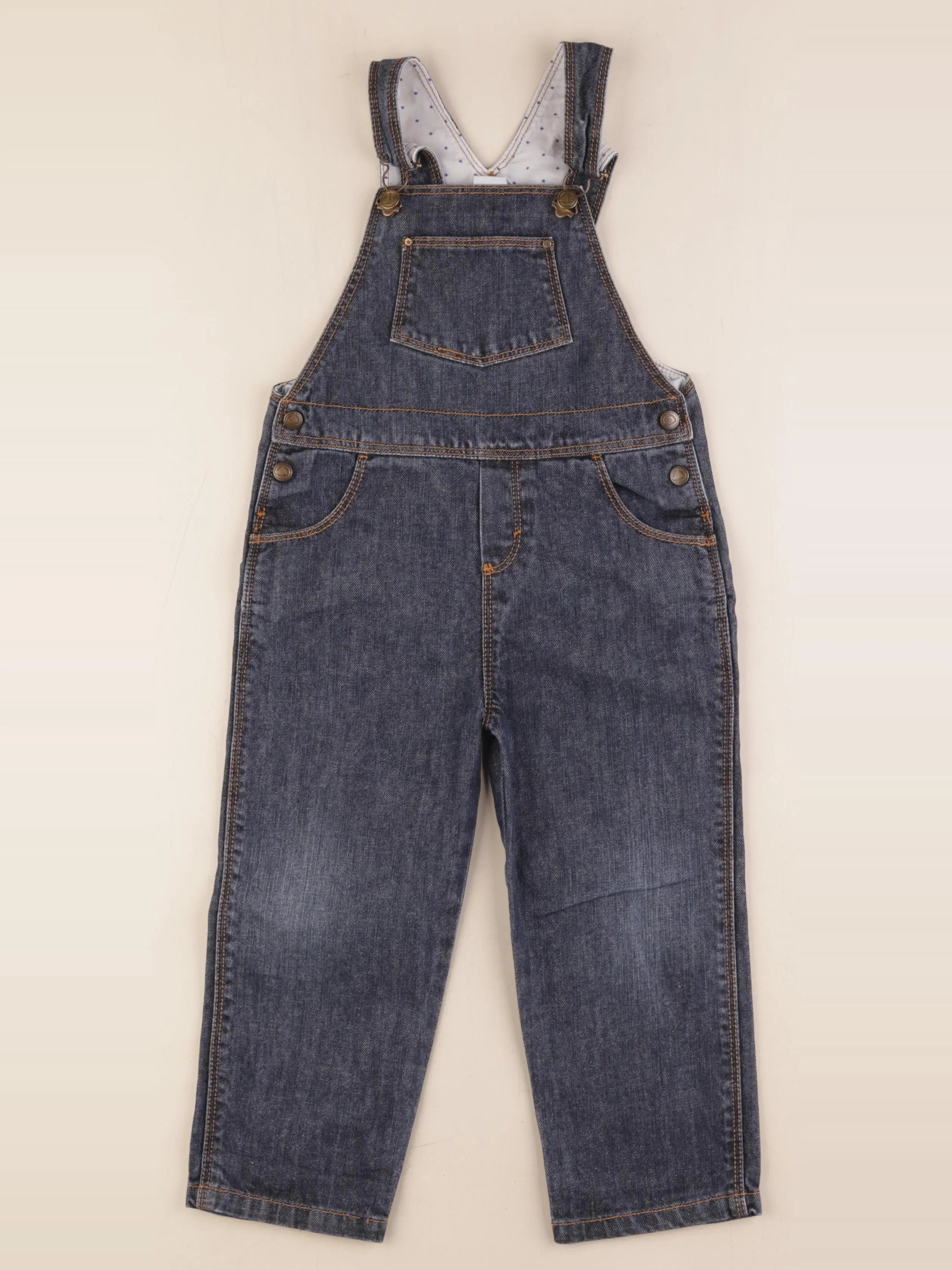 Petit Bateau - salopette bleu - 36 mois