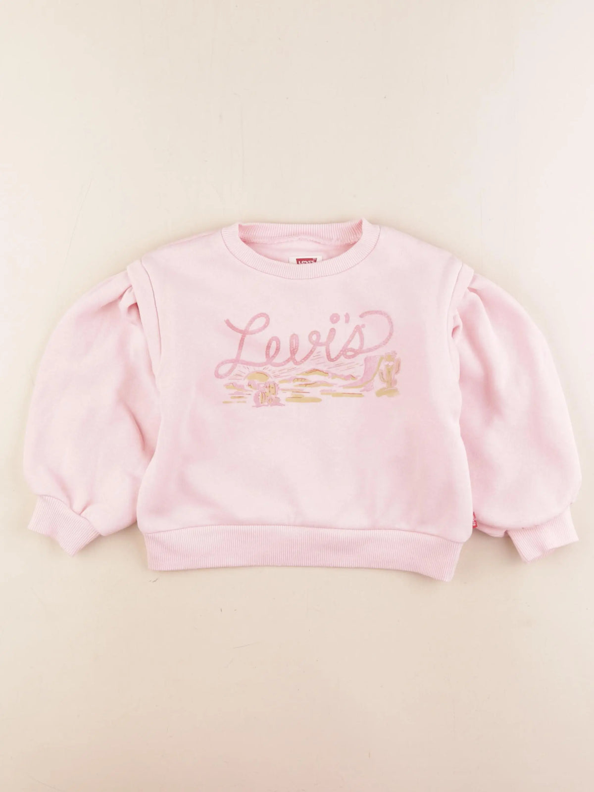 Levi's - sweat rose - 36 mois