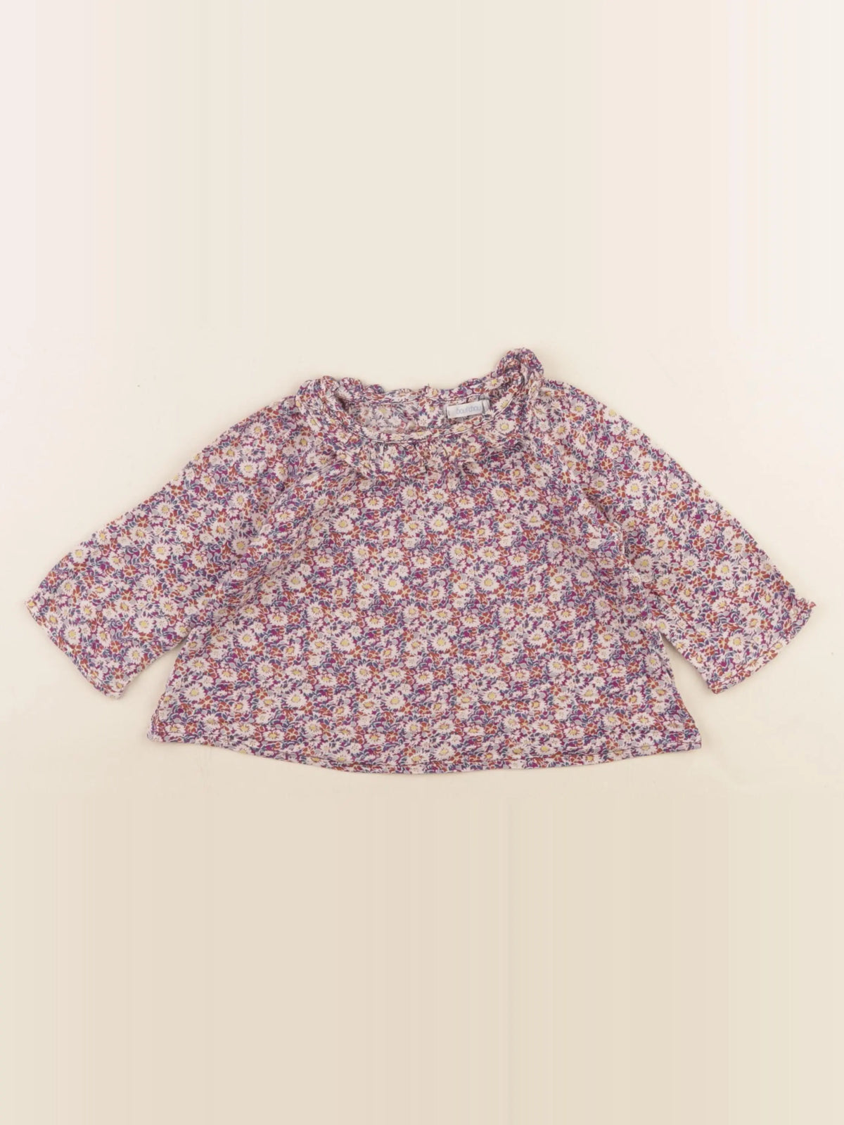 Boutchou - blouse violet - 6 mois