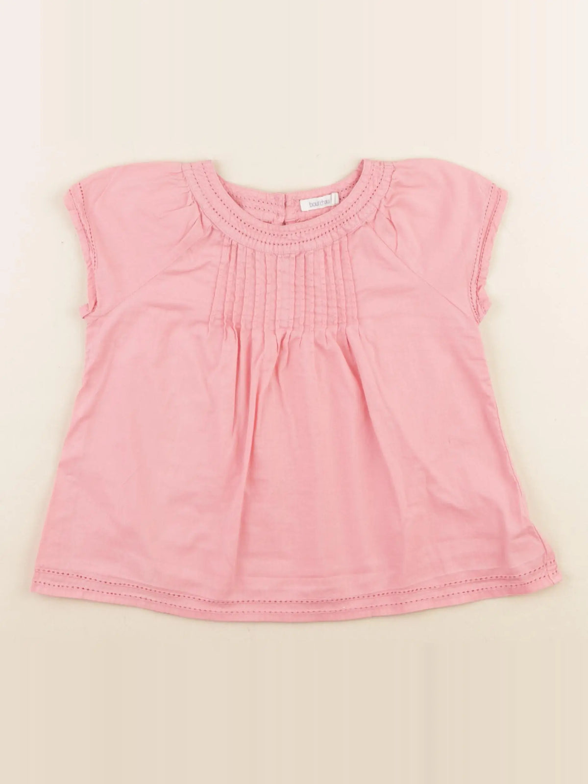 Boutchou - blouse rose - 24 mois