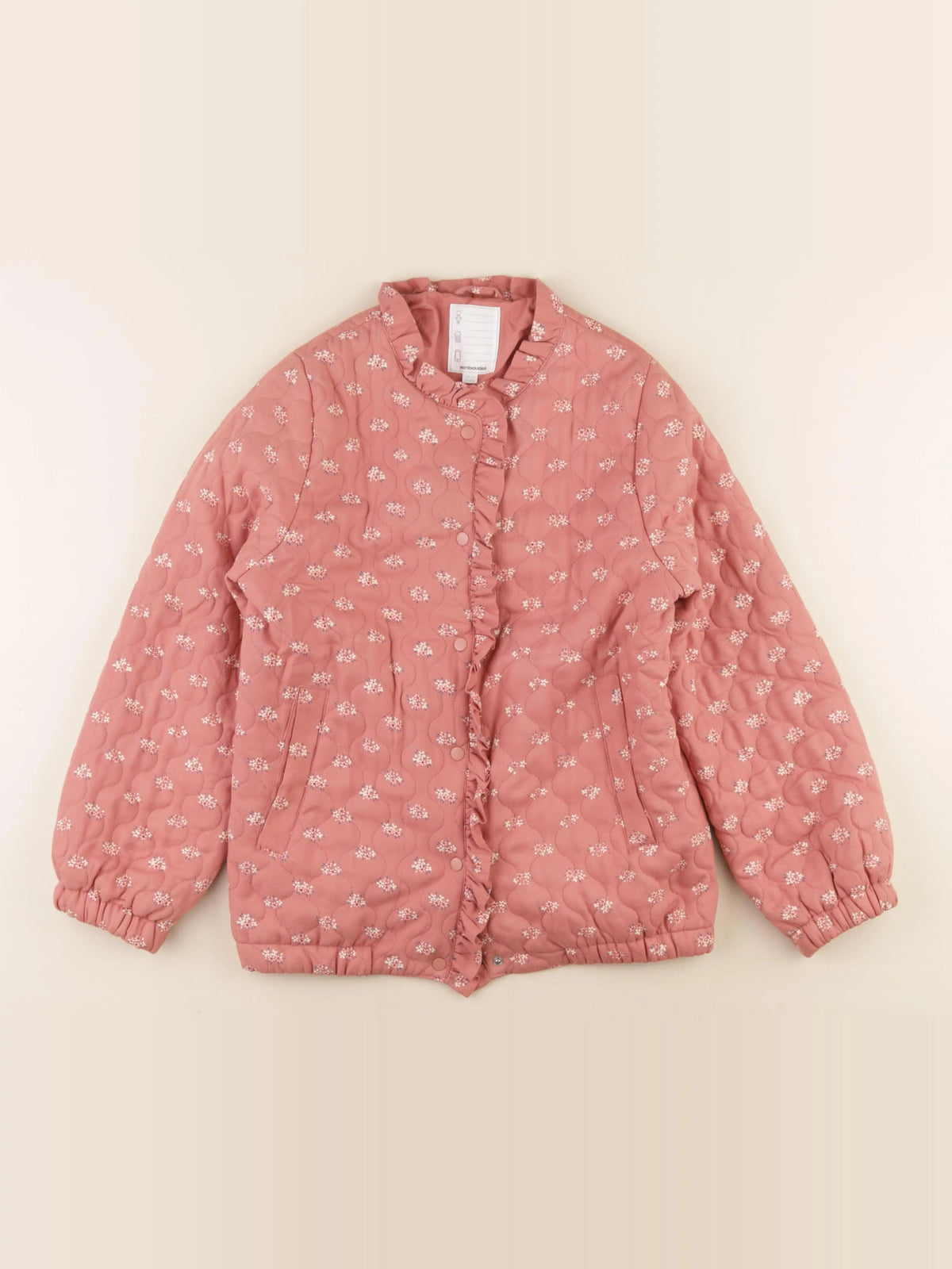 Vertbaudet - veste rose - 14 ans