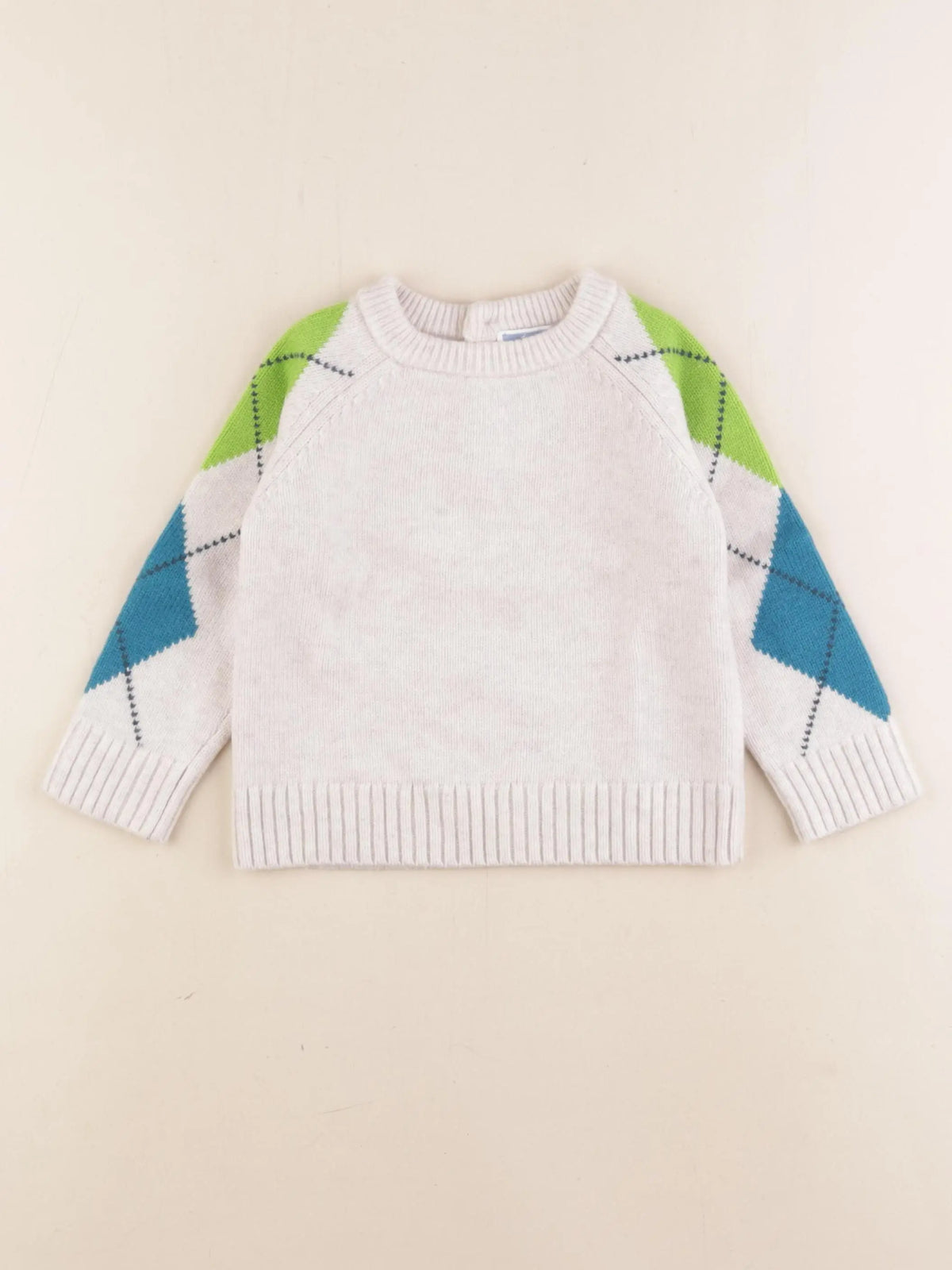 Jacadi - pull multicolore - 24 mois