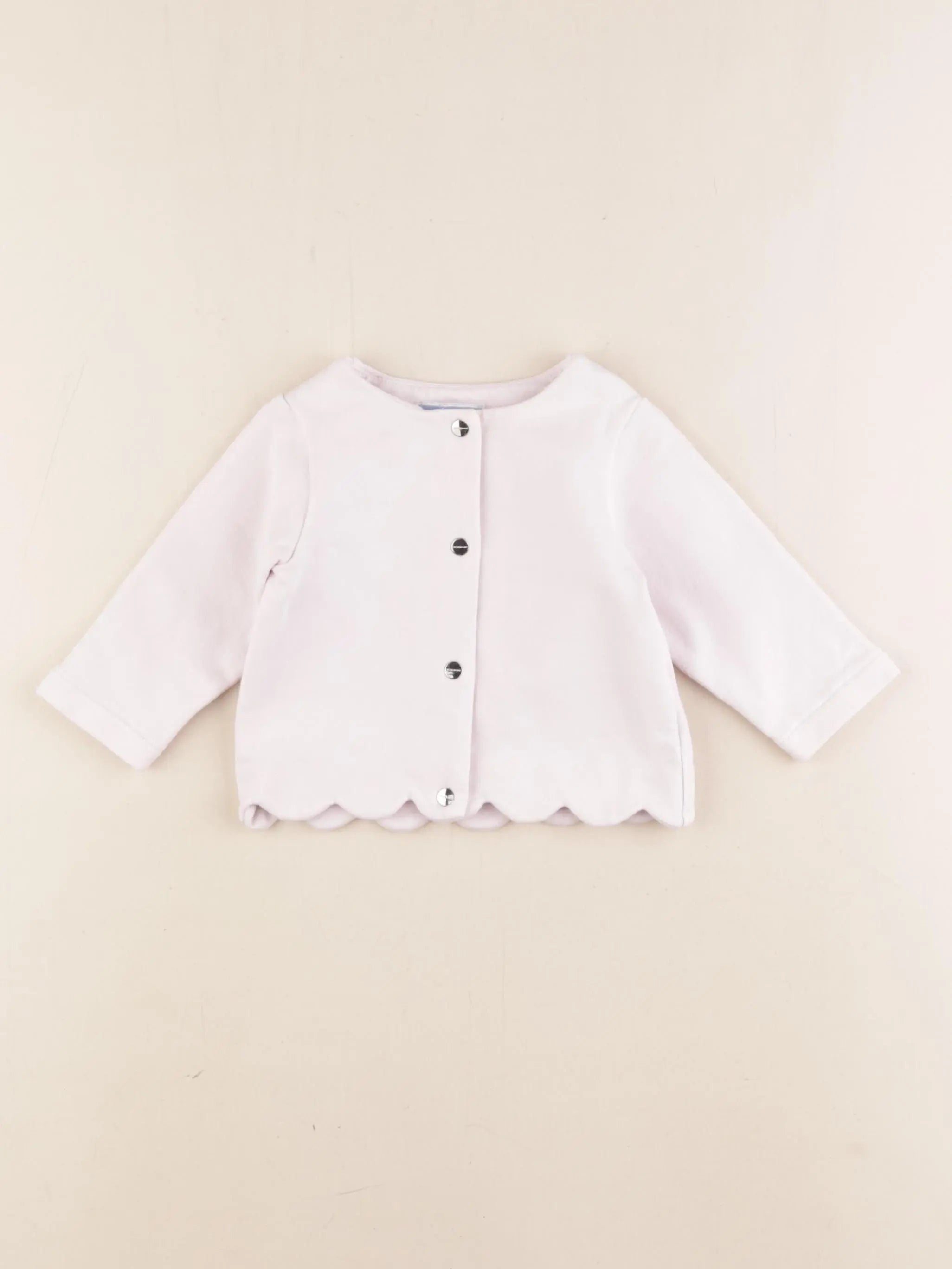 Jacadi - sweat rose - 6 mois