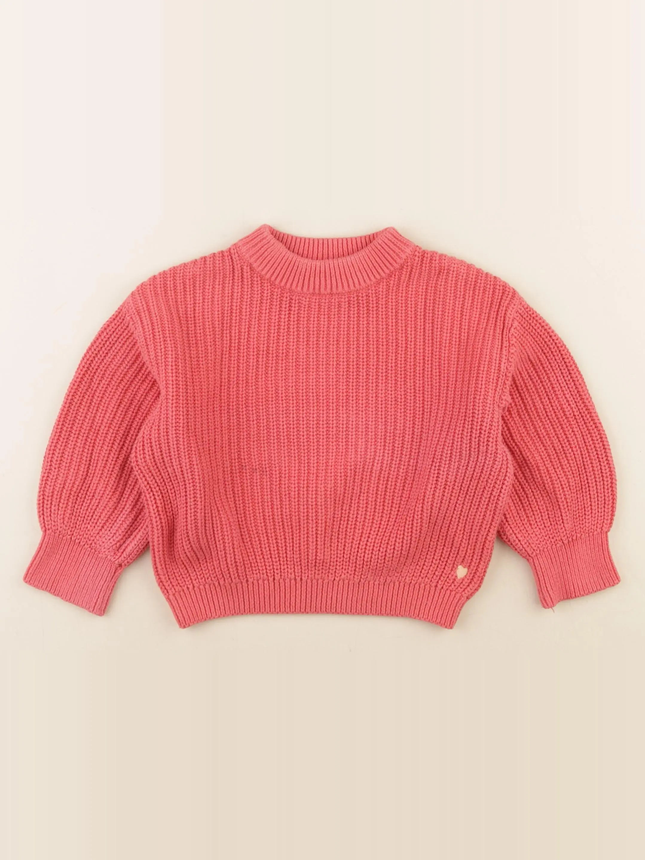 Vertbaudet - pull rose - 3 ans