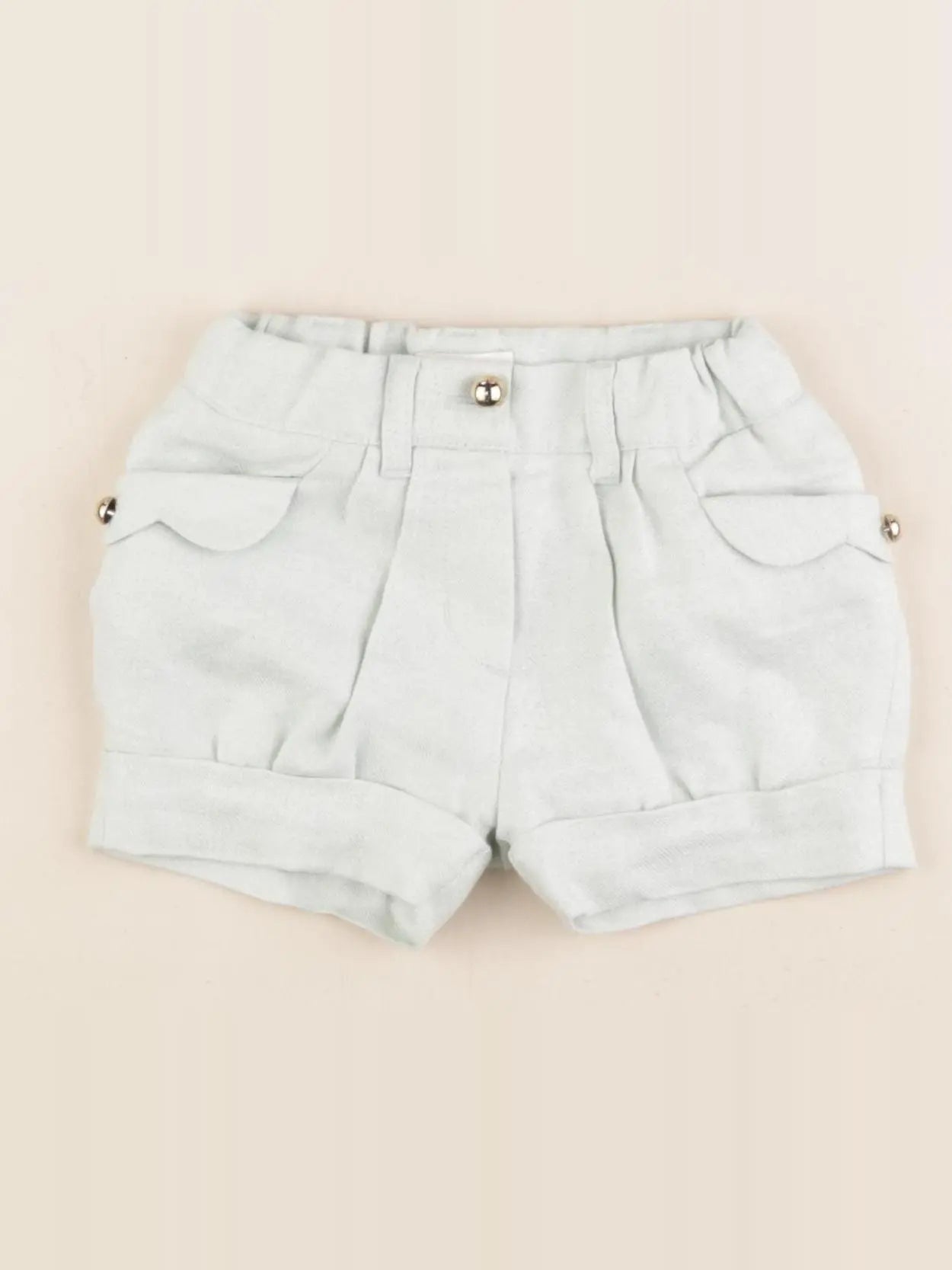 Chloé - short vert - 3 mois