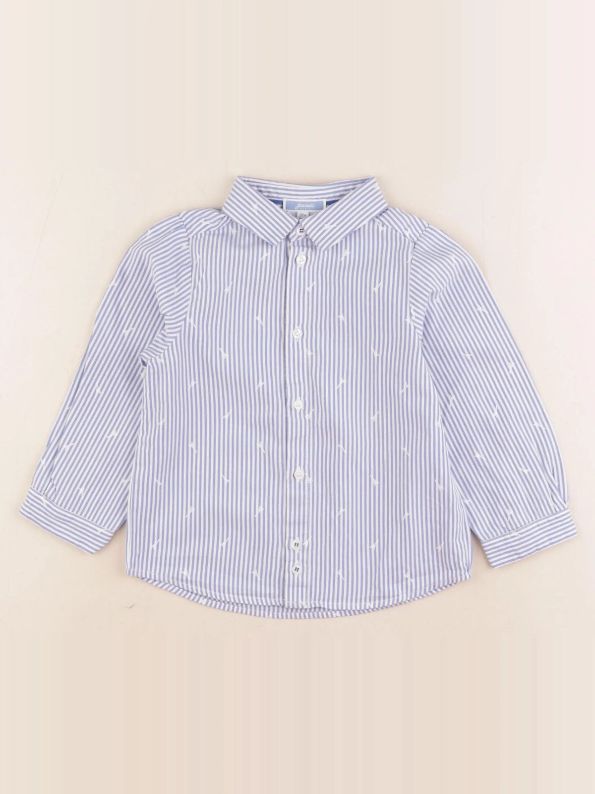 Jacadi - chemise bleu - 36 mois