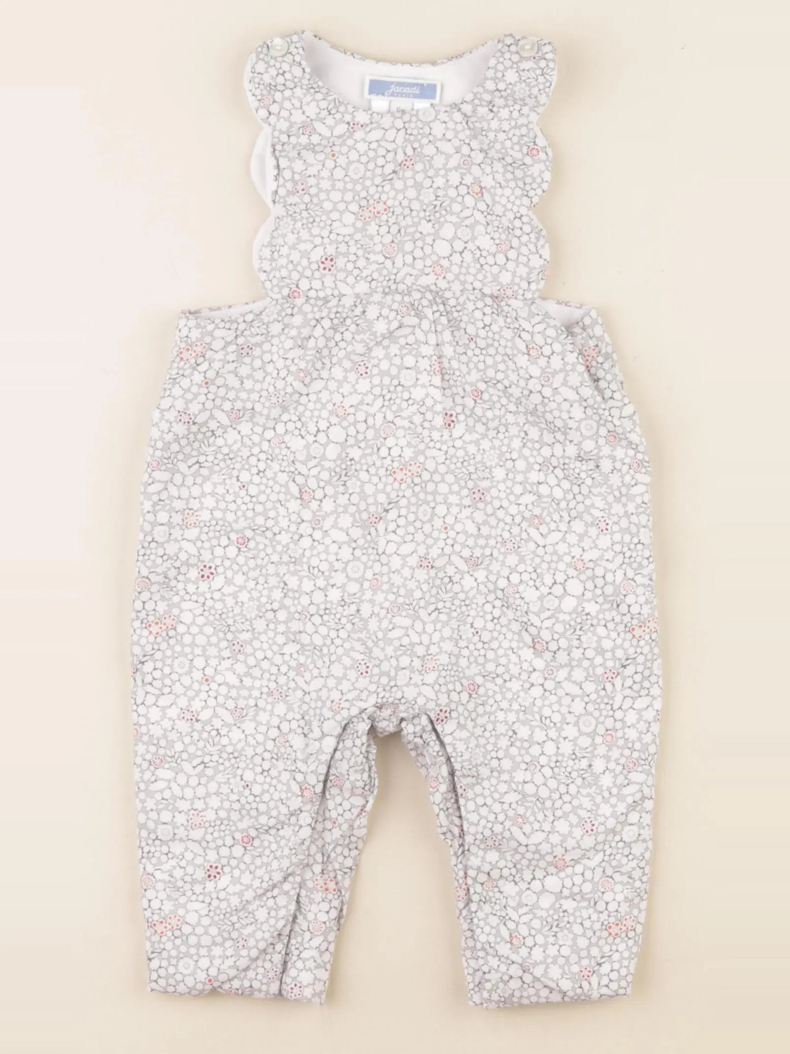 Jacadi - salopette multicolore - 6 mois