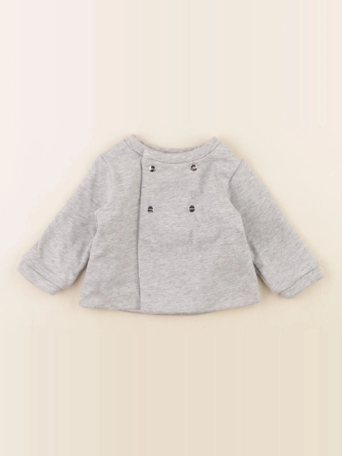 Jacadi - sweat gris - 6 mois