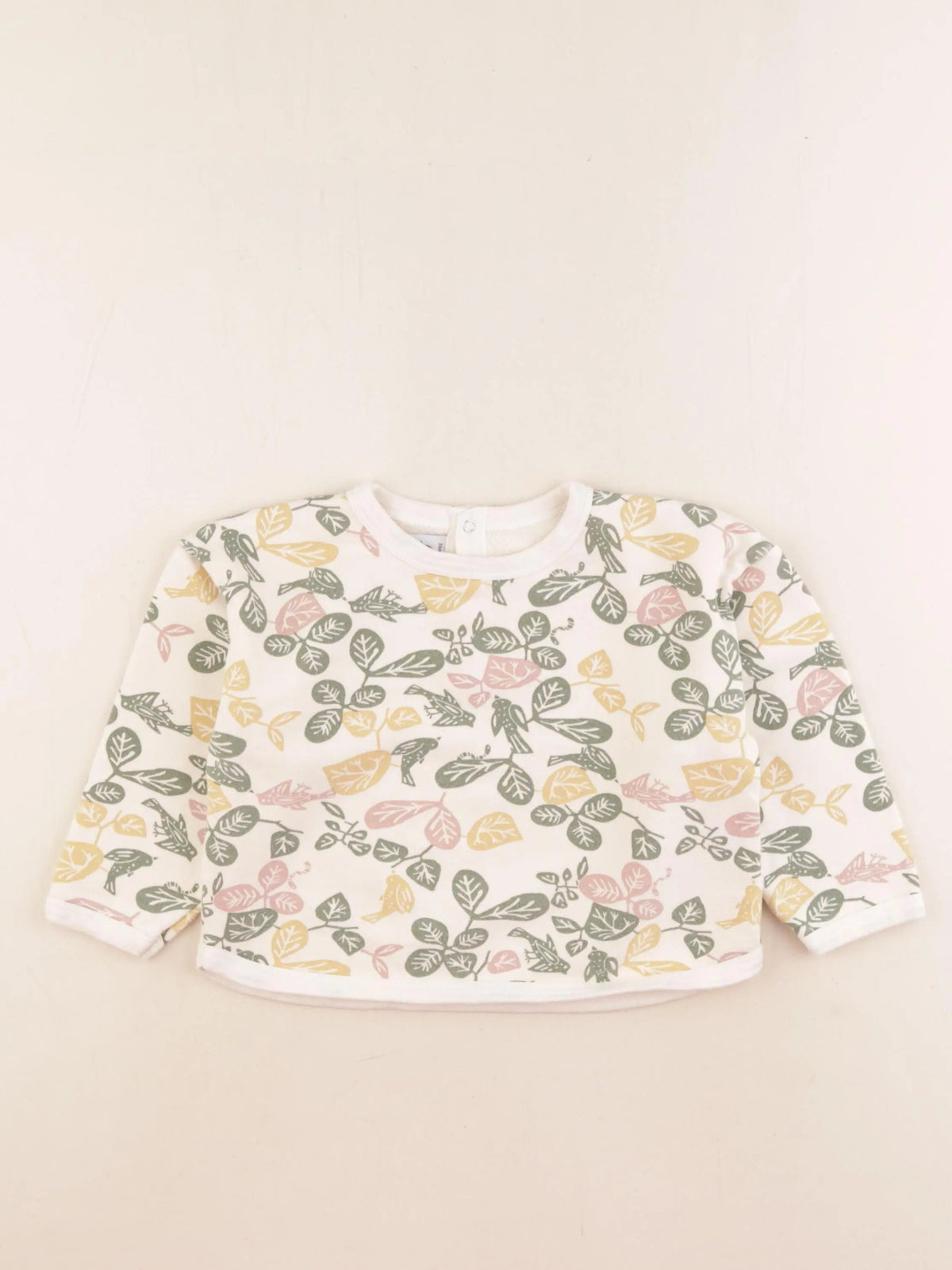 Petit Bateau - sweat beige, multicolore - 36 mois