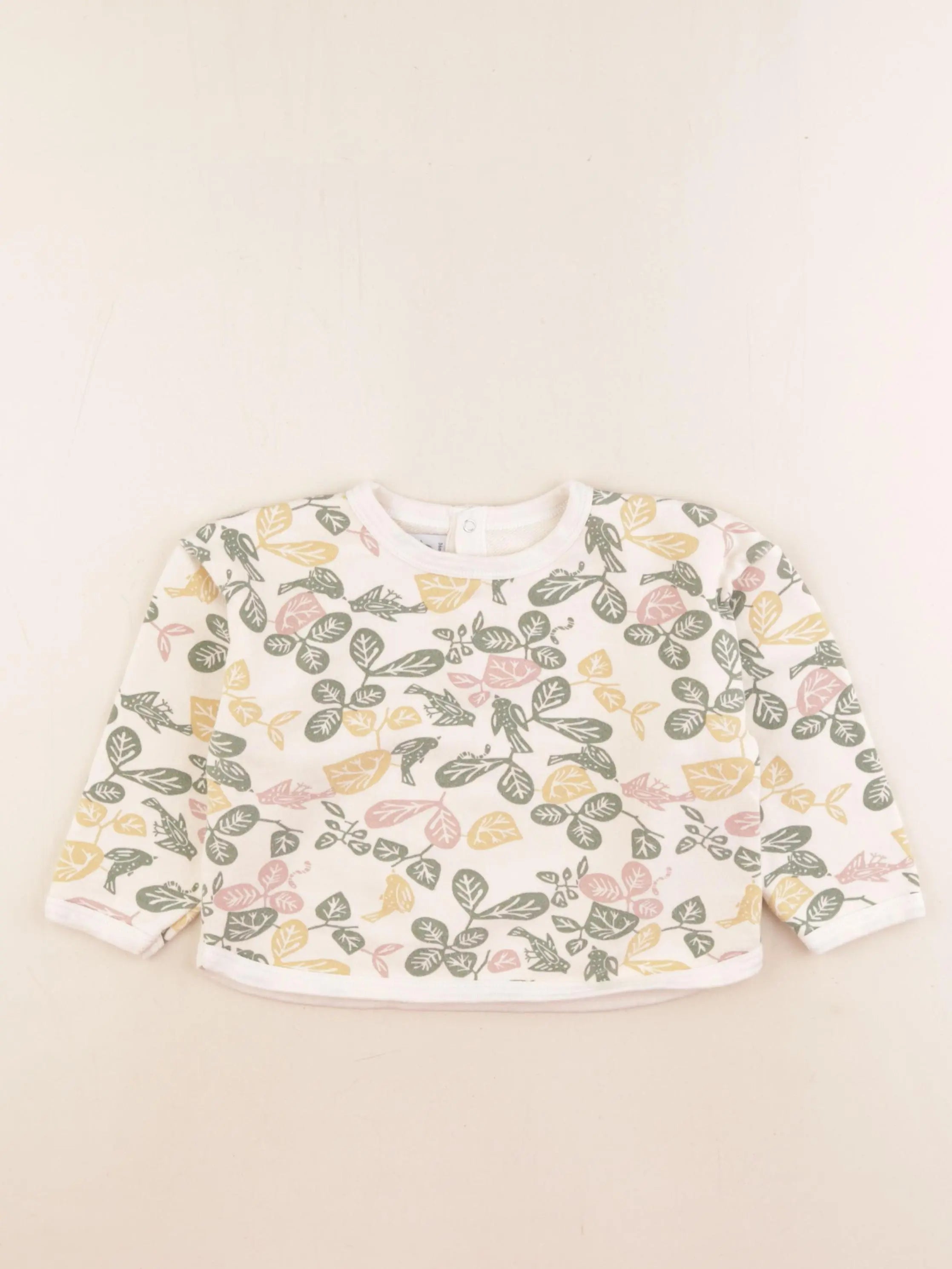 Petit Bateau - sweat beige, multicolore - 36 mois