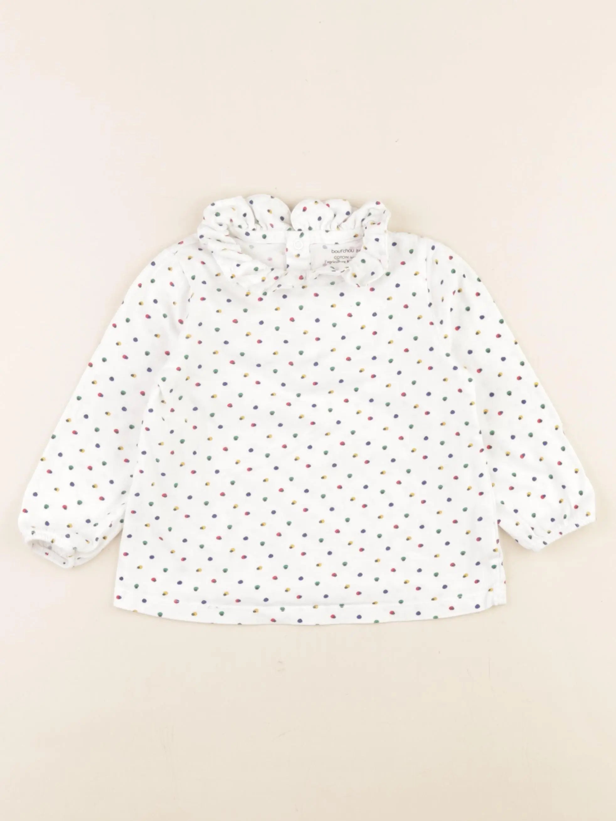 Boutchou - tee-shirt multicolore - 18 mois