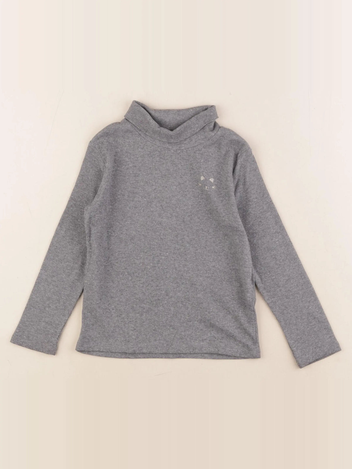 Vertbaudet - sous-pull gris - 4 ans