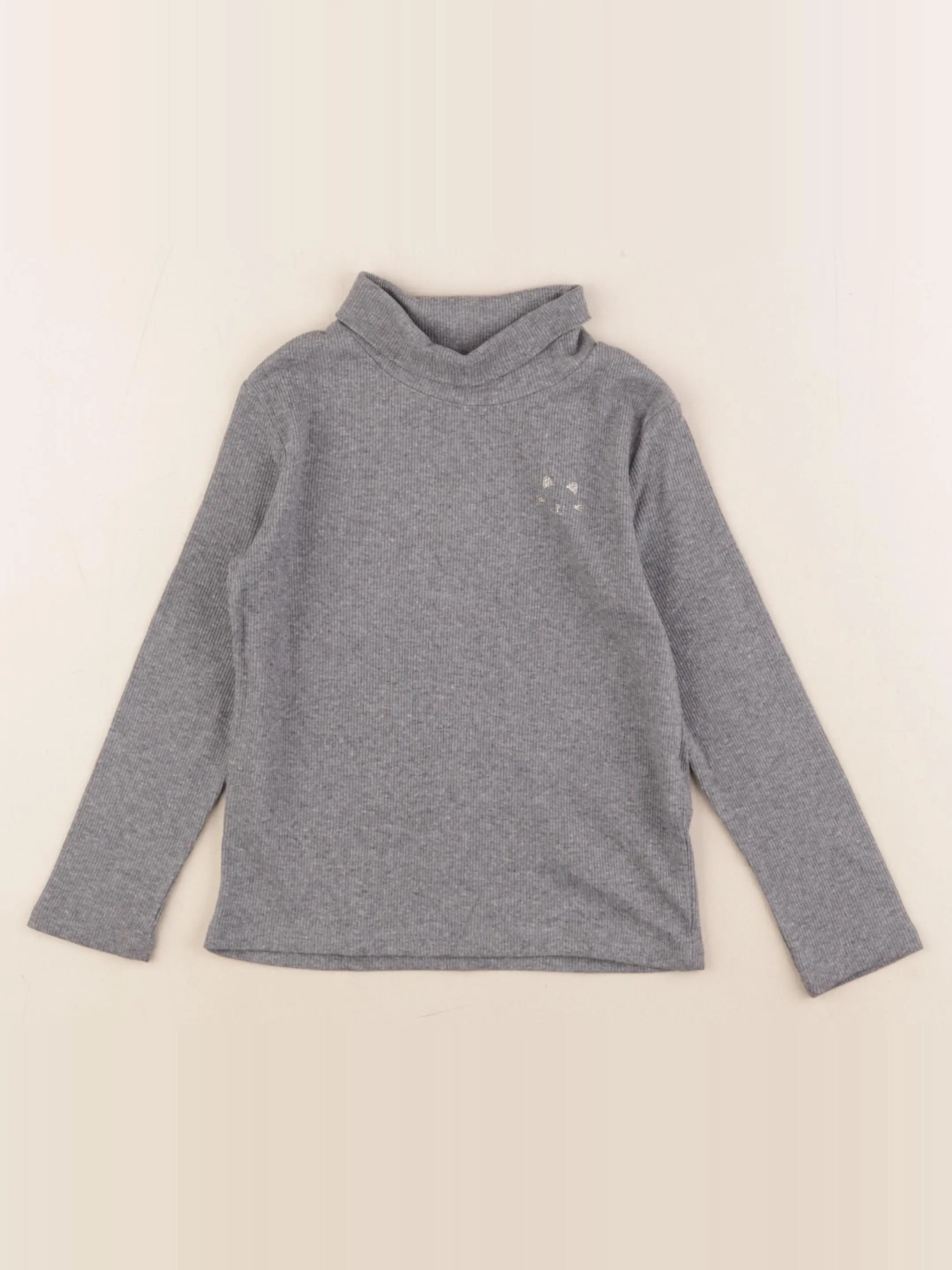 Vertbaudet - sous-pull gris - 4 ans