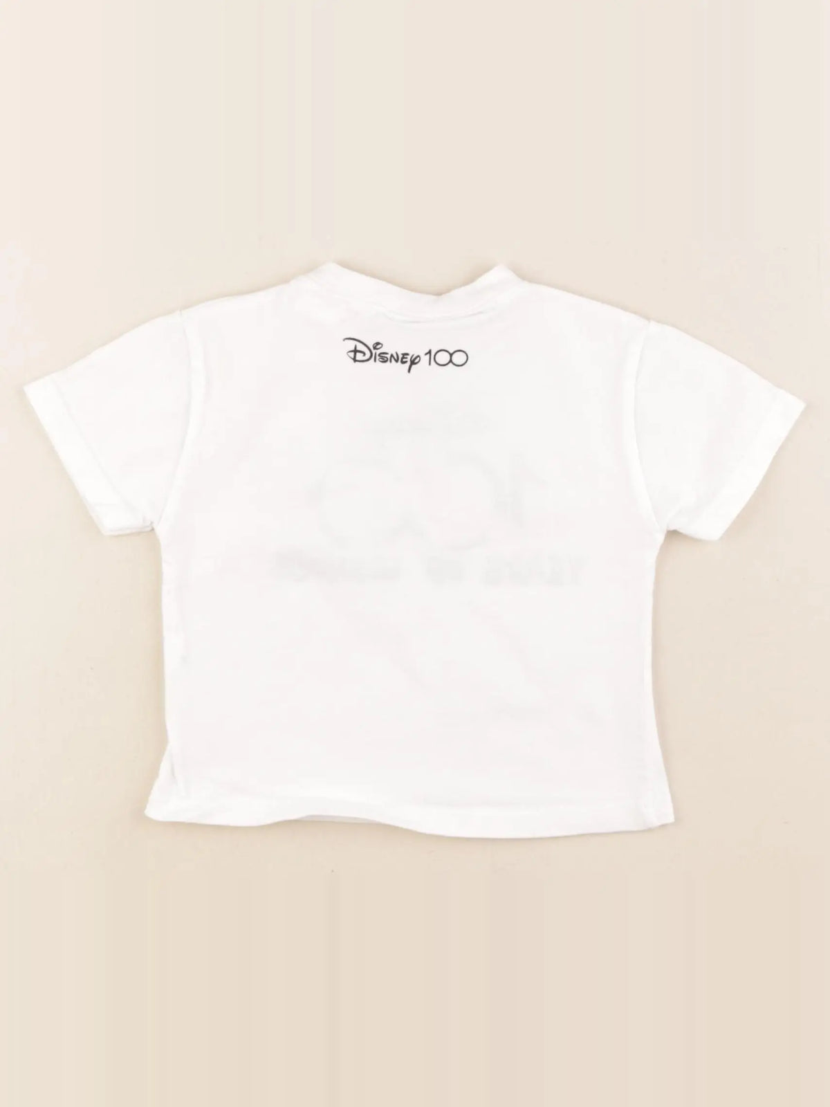 Zara - tee-shirt imprimé au dos blanc - 6/9 mois