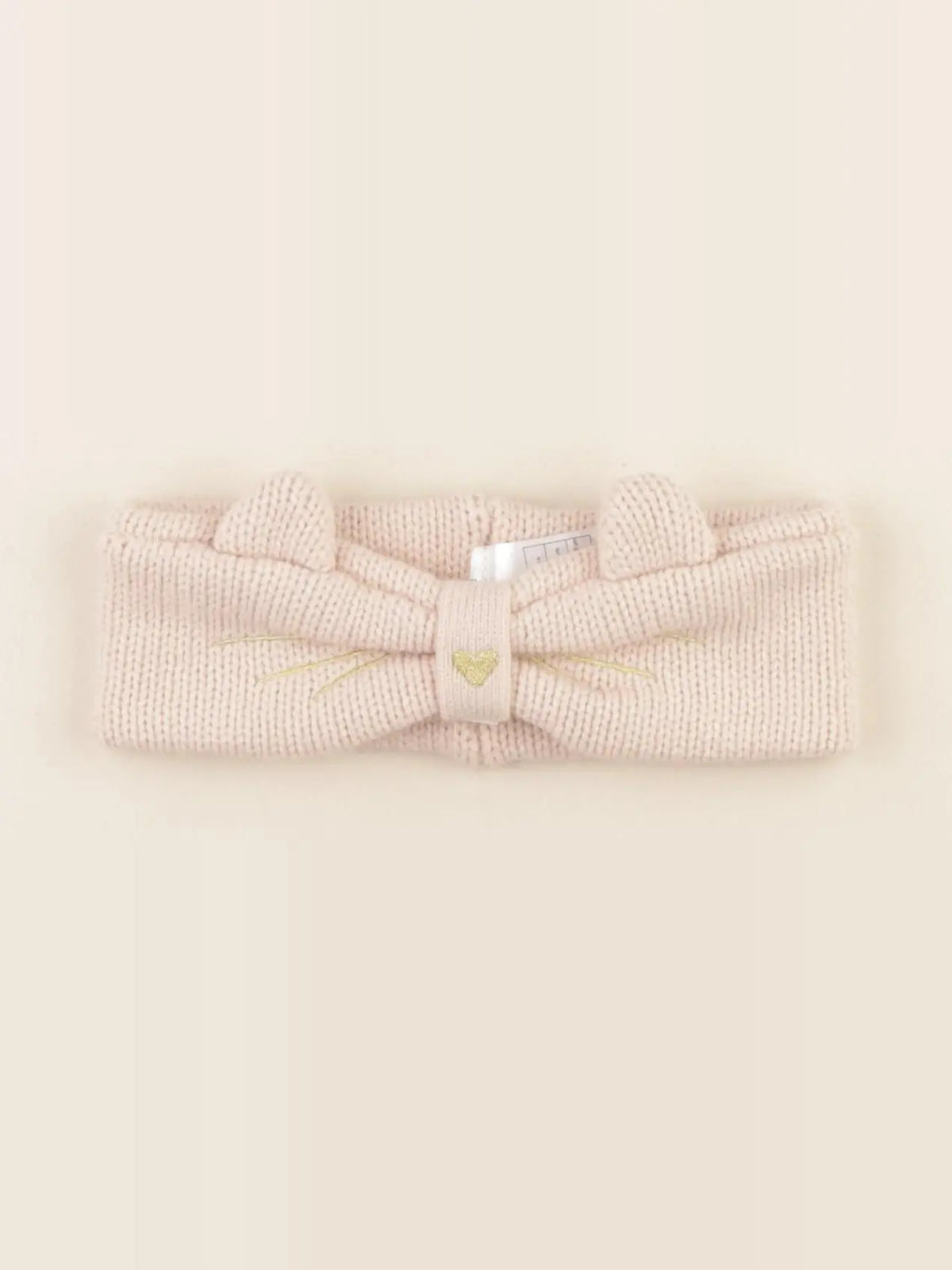 Vertbaudet - bandeau rose, or - 8/14 ans